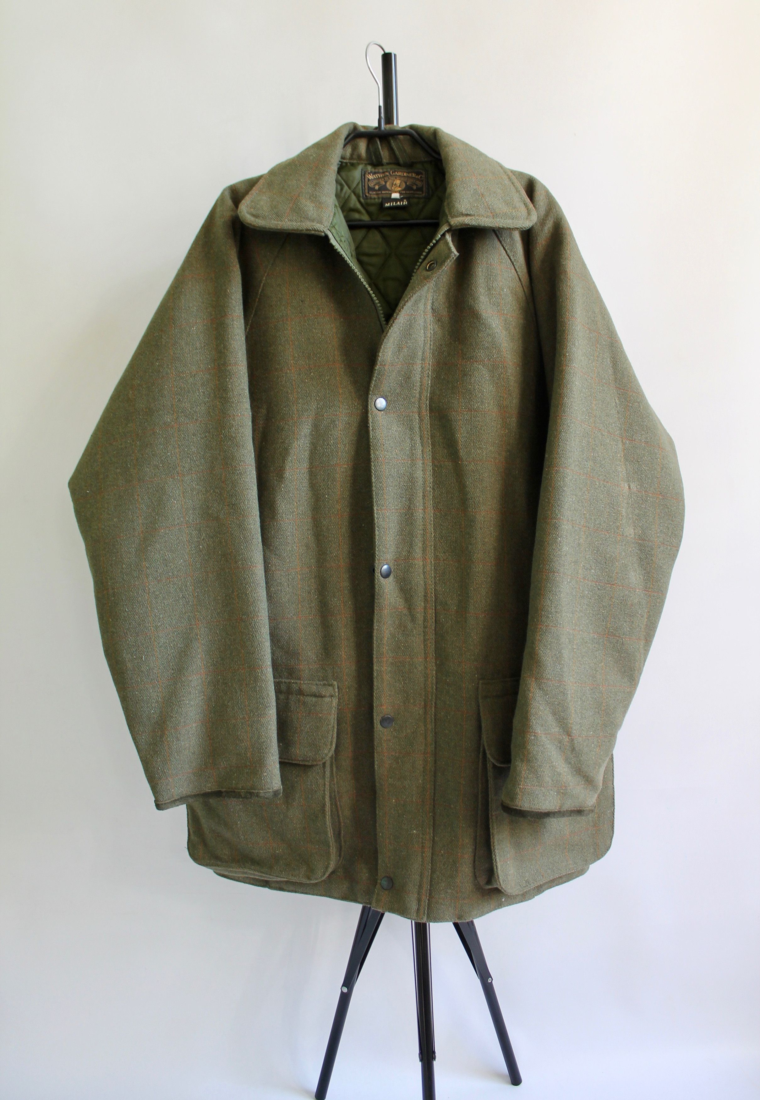Vintage Wathen Gardiner Milair Wool Blend Hunting Jacket Size US L / EU 52-54 / 3 - 1 Thumbnail