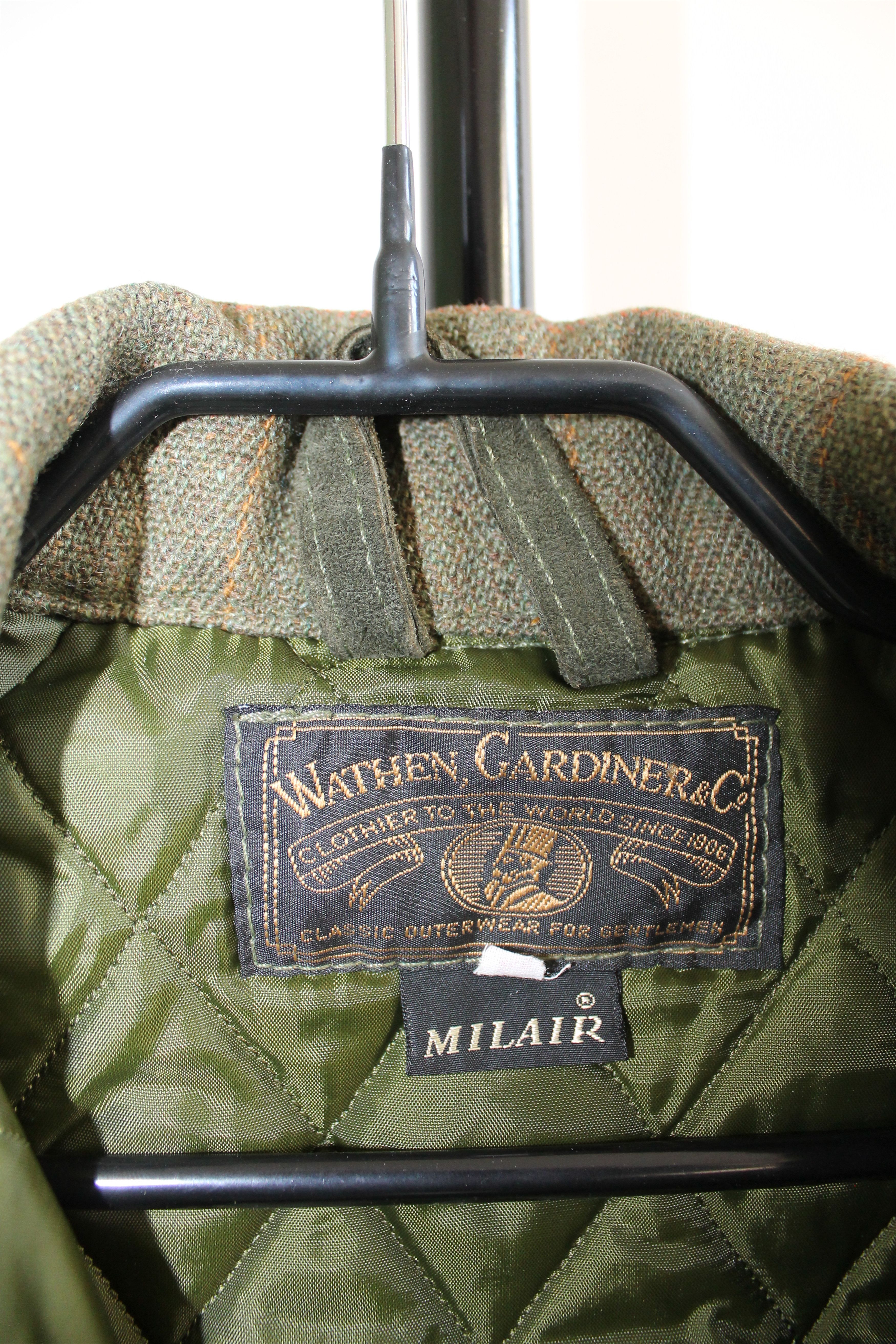 Vintage Wathen Gardiner Milair Wool Blend Hunting Jacket Size US L / EU 52-54 / 3 - 8 Thumbnail