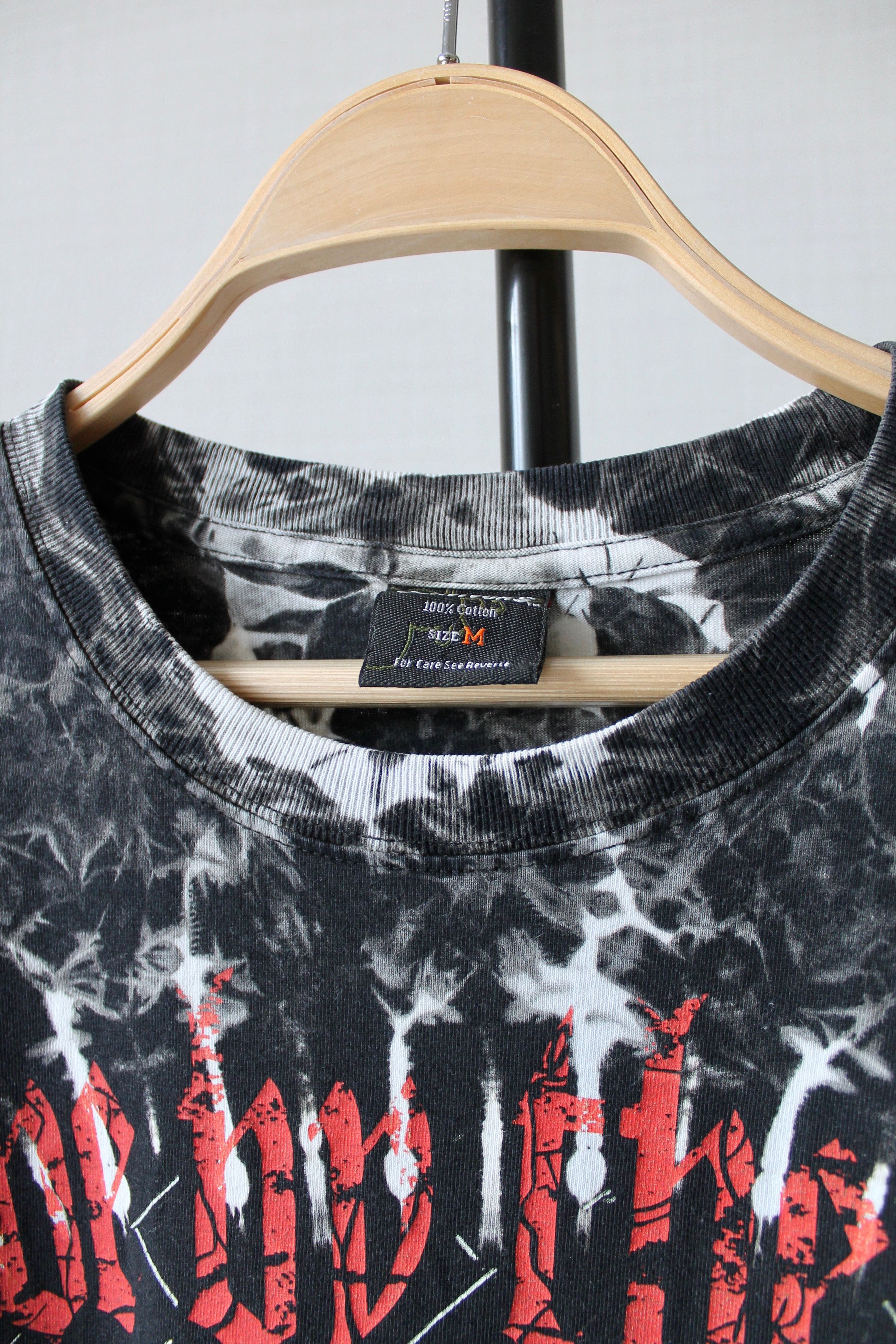 Vintage Vintage! Survivors Tie Dye T-Shirt Skull Size US M / EU 48-50 / 2 - 3 Thumbnail