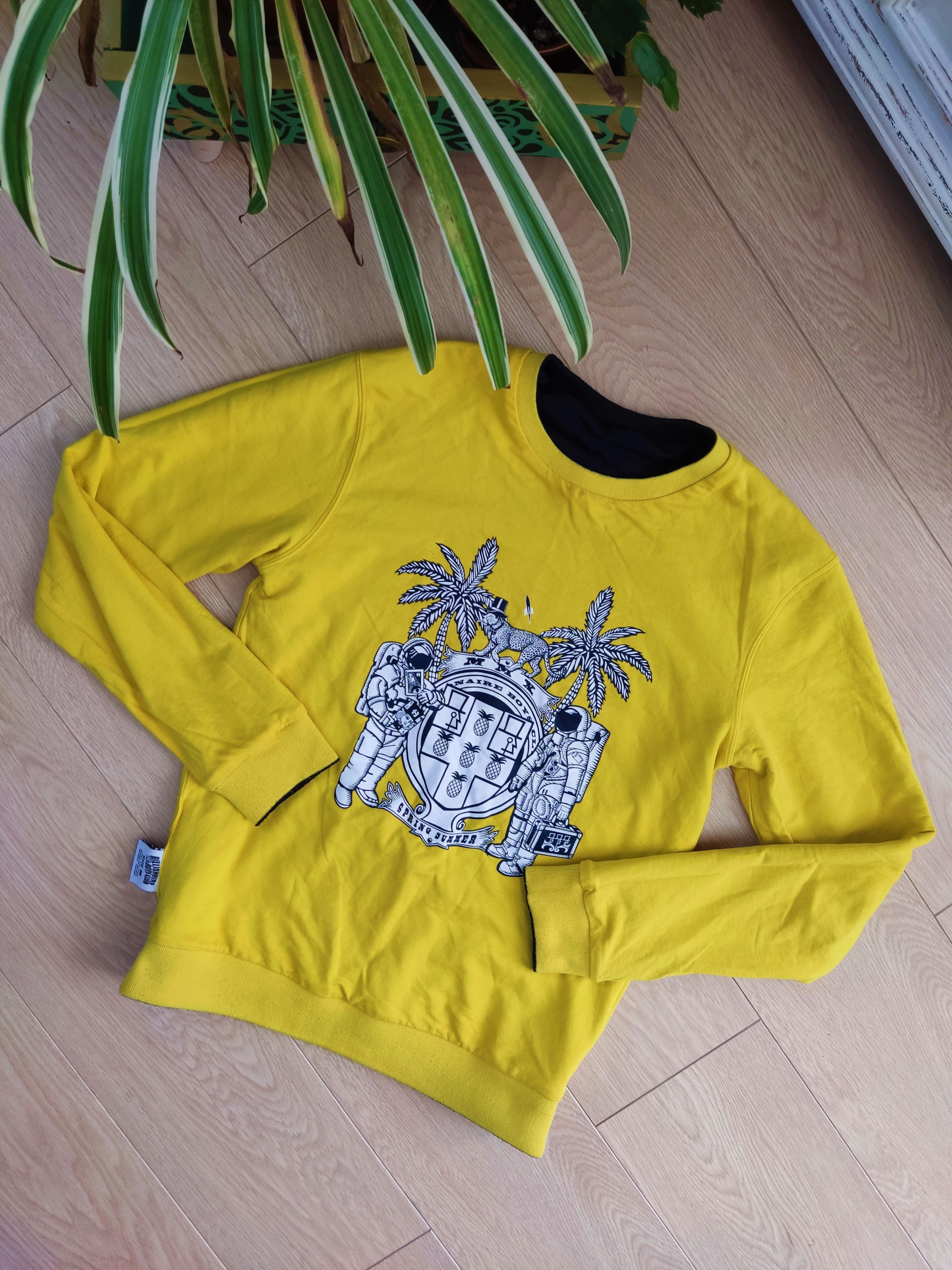 Vintage logo Billionaire Boys Club Reversible Navy crewneck