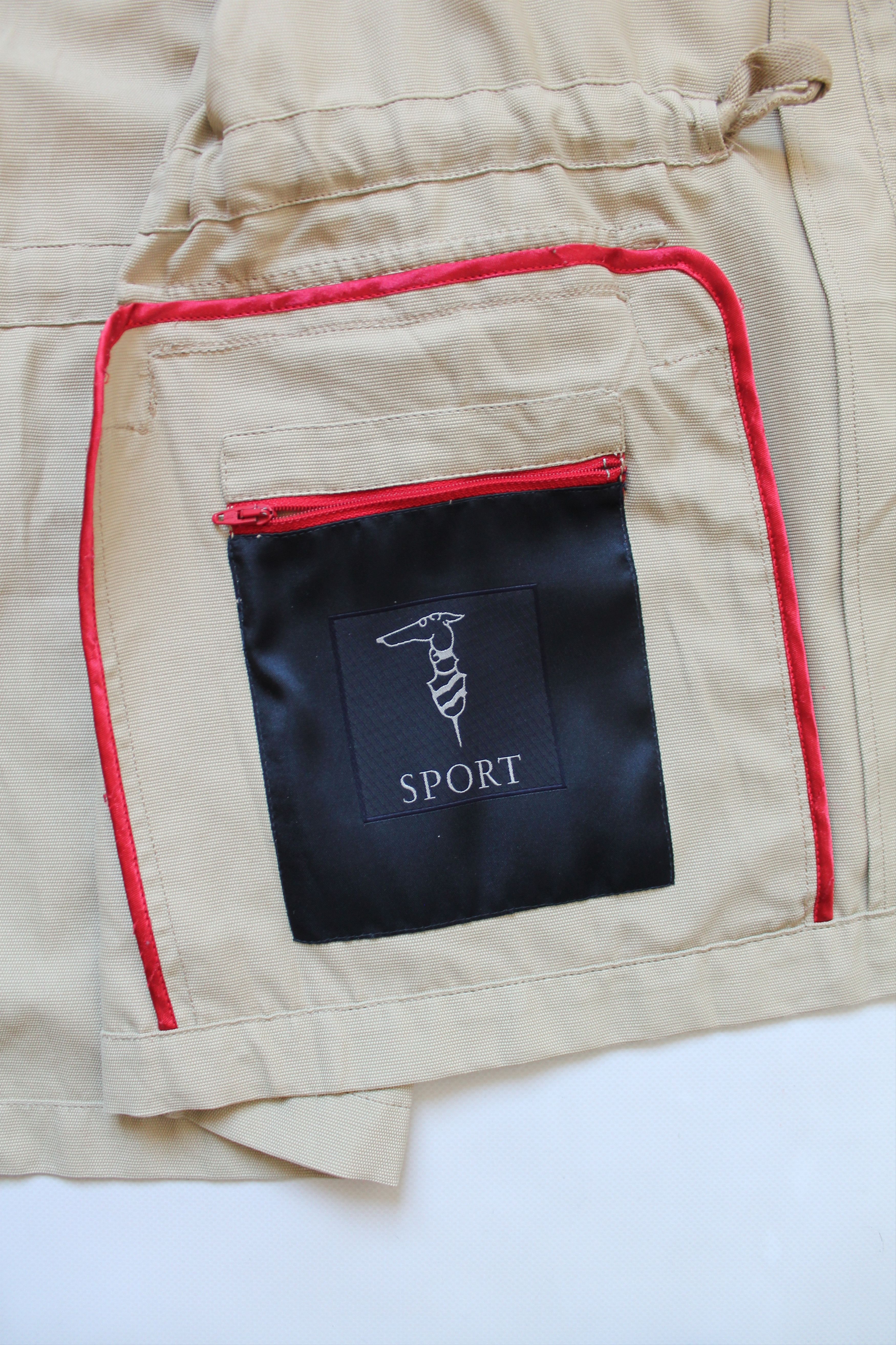 Trussardi Trussardi Sport Light Multi pockets jackets Beige Size US L / EU 52-54 / 3 - 12 Thumbnail