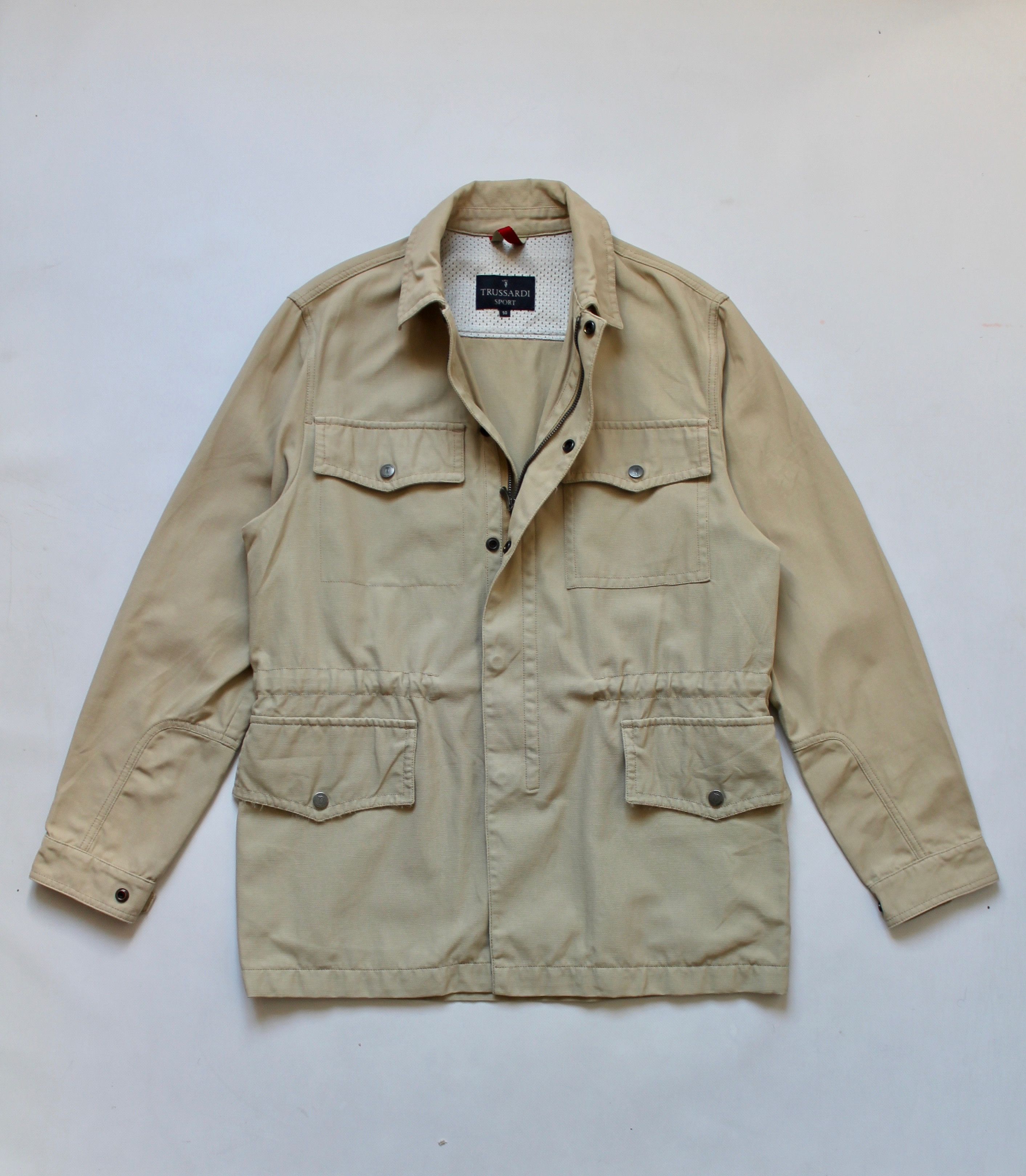 Trussardi Trussardi Sport Light Multi pockets jackets Beige Size US L / EU 52-54 / 3 - 2 Thumbnail