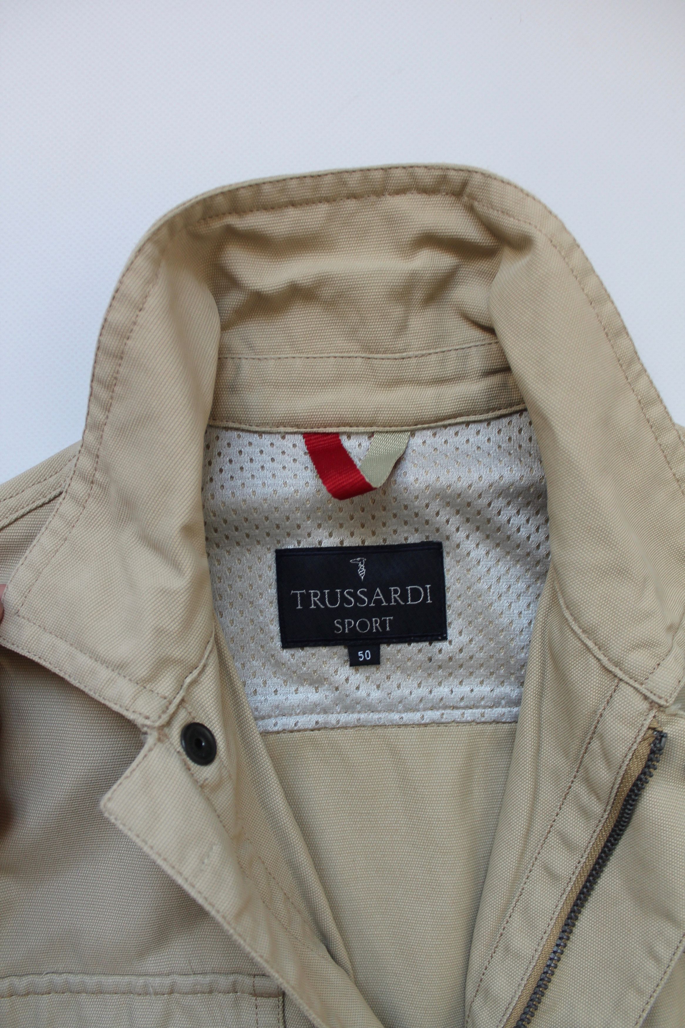 Trussardi Trussardi Sport Light Multi pockets jackets Beige Size US L / EU 52-54 / 3 - 9 Thumbnail