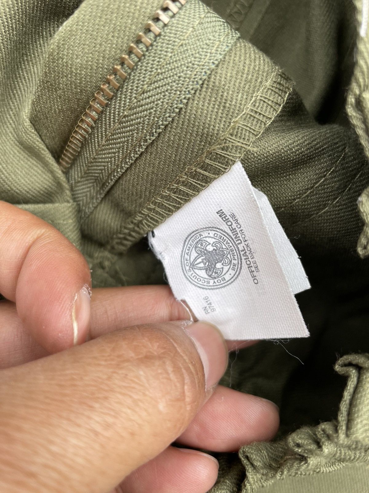 Vintage Boy Scouts Of America Bush Pant Size US 27 - 14 Thumbnail