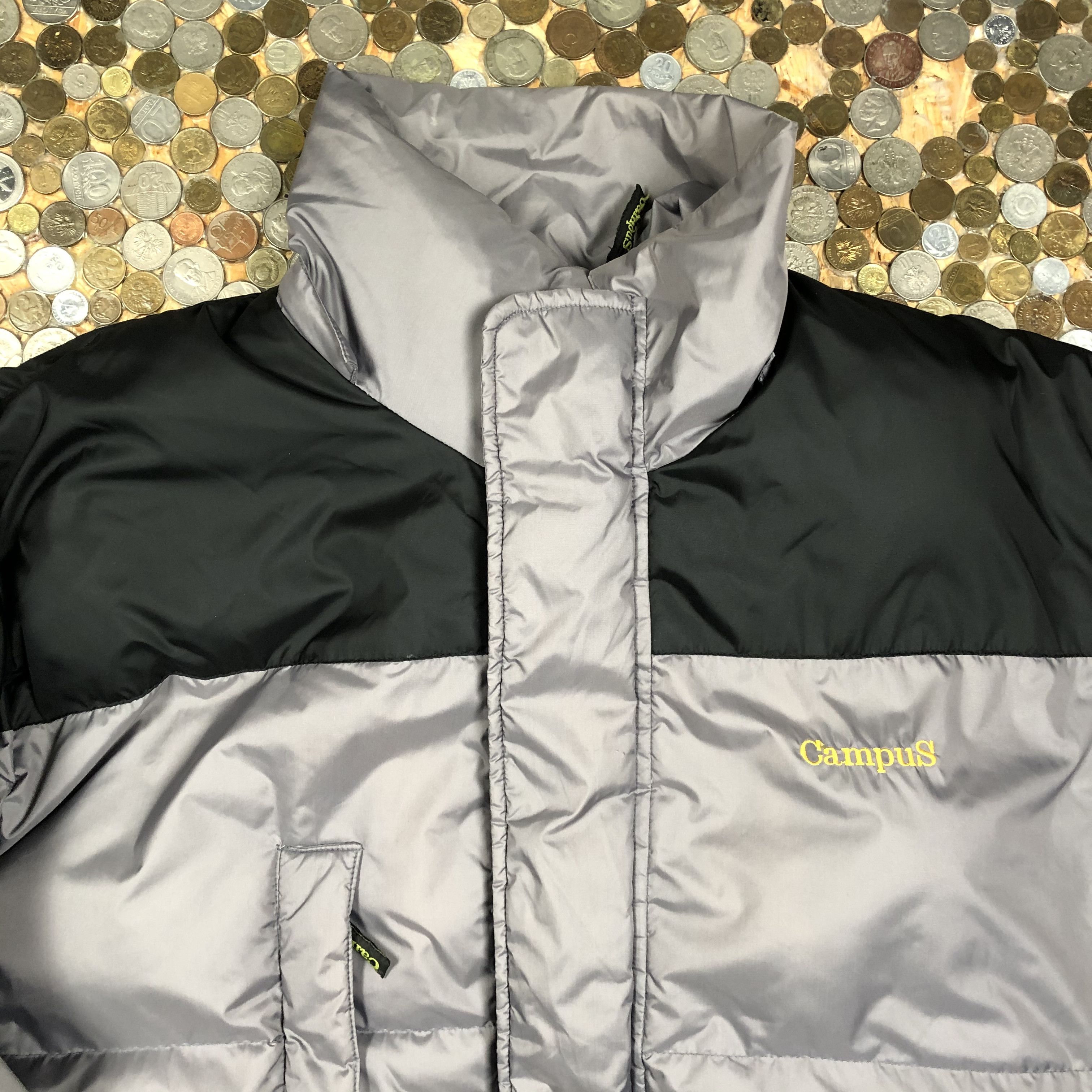 Vintage CAMPUS Puffer Jacket downwear system Waterproof Size US L / EU 52-54 / 3 - 2 Thumbnail