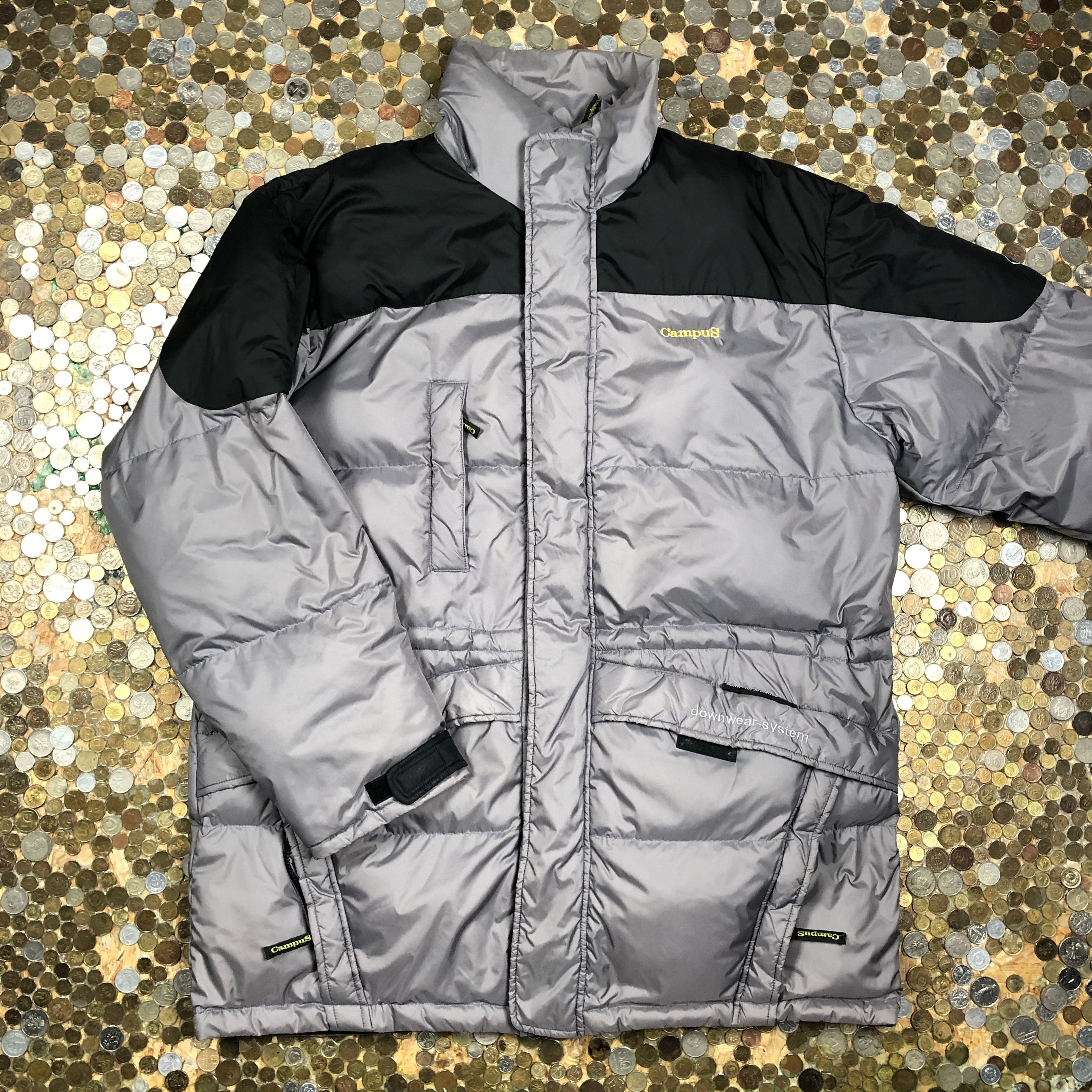 Vintage CAMPUS Puffer Jacket downwear system Waterproof Size US L / EU 52-54 / 3 - 1 Thumbnail