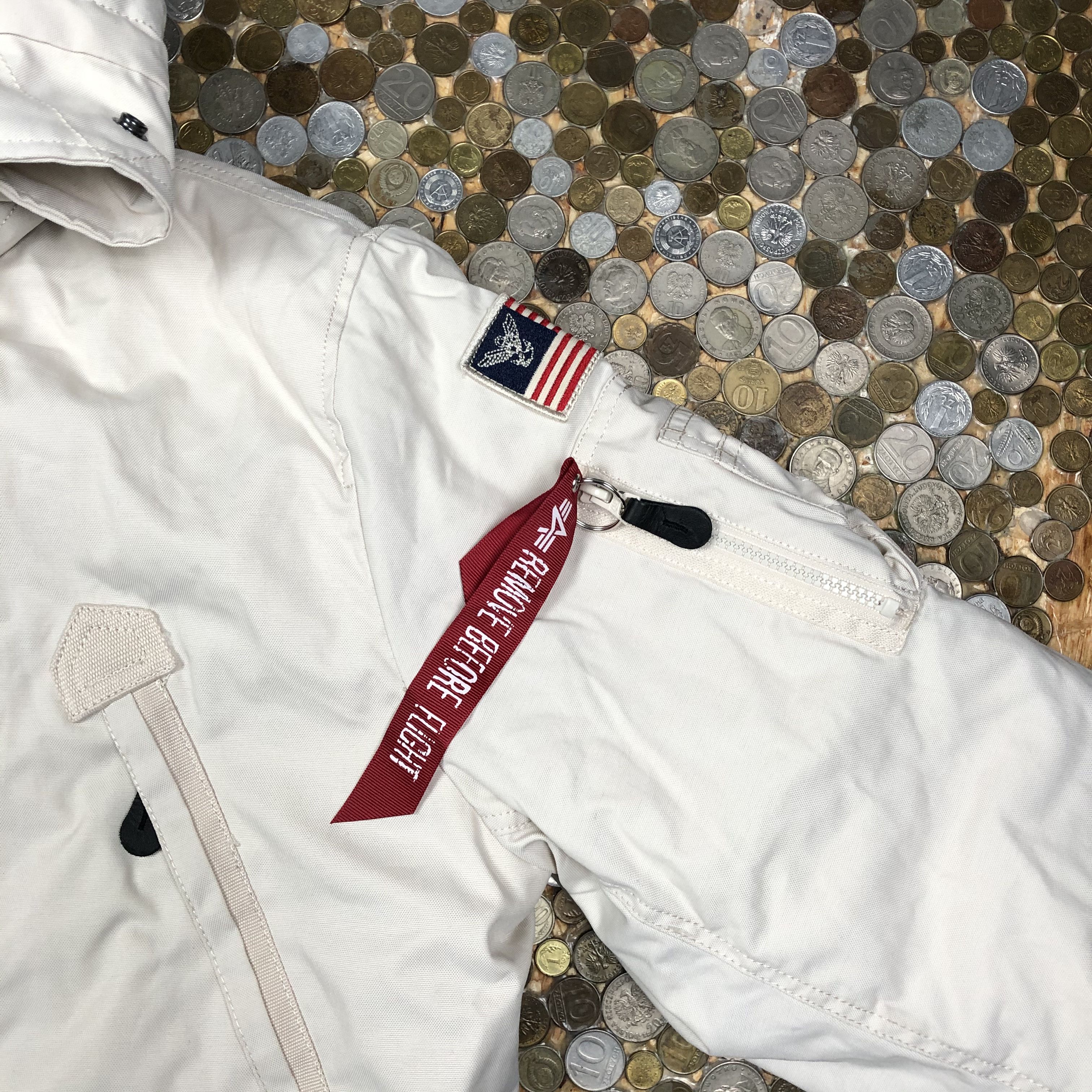 Alpha Industries × Vintage Alpha Industries winter hoodie jacket Size US L / EU 52-54 / 3 - 4 Thumbnail