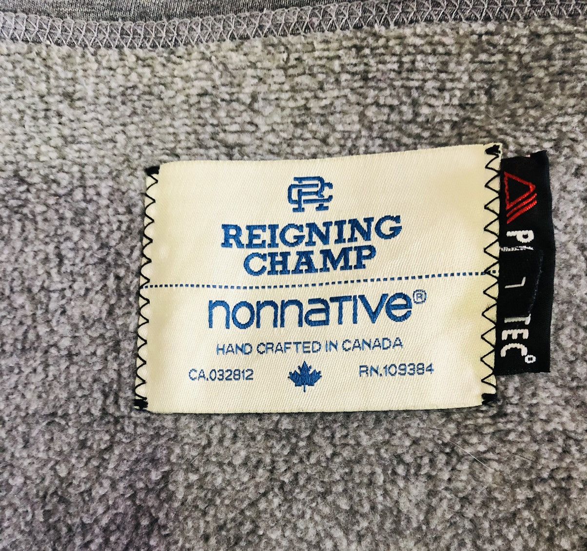 Nonnative × Polartec × Reigning Champ nonnative x Reigning Champ Polartec Fleece Cardigan Size US M / EU 48-50 / 2 - 8 Thumbnail