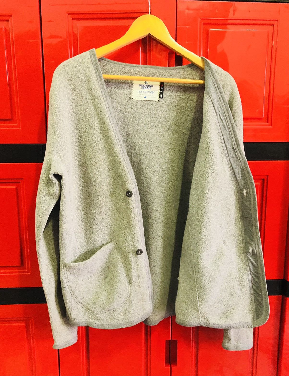 Nonnative × Polartec × Reigning Champ nonnative x Reigning Champ Polartec Fleece Cardigan Size US M / EU 48-50 / 2 - 7 Thumbnail