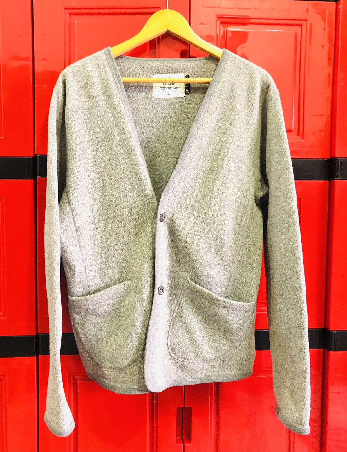 nonnative x Reigning Champ Polartec Fleece Cardigan