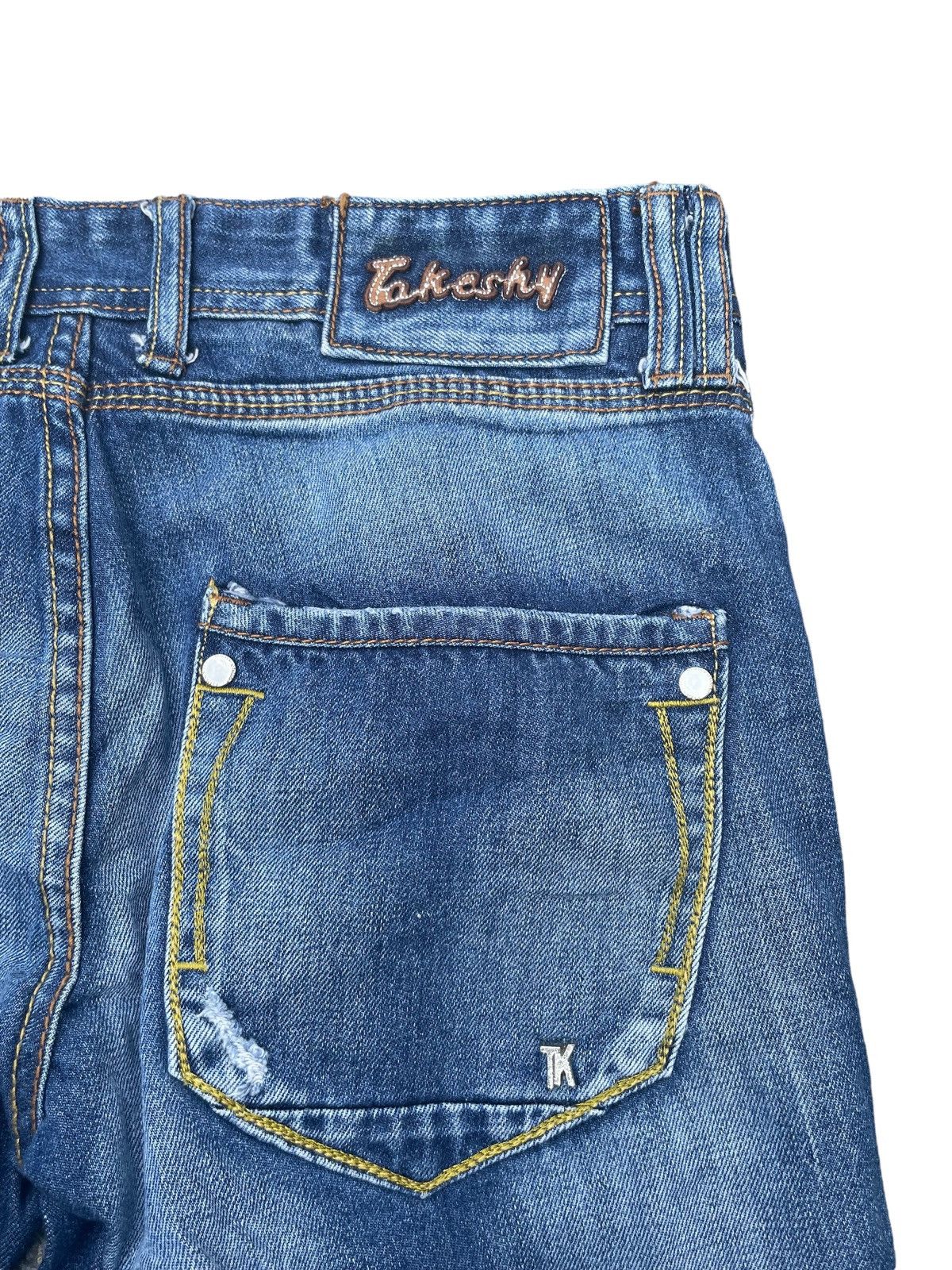 Designer × Takeshy Kurosawa Takeshy Kurosawa Custom Distressed Denim Size US 32 / EU 48 - 14 Thumbnail