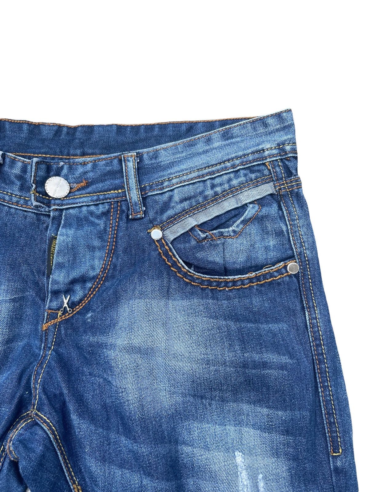 Designer × Takeshy Kurosawa Takeshy Kurosawa Custom Distressed Denim Size US 32 / EU 48 - 7 Thumbnail