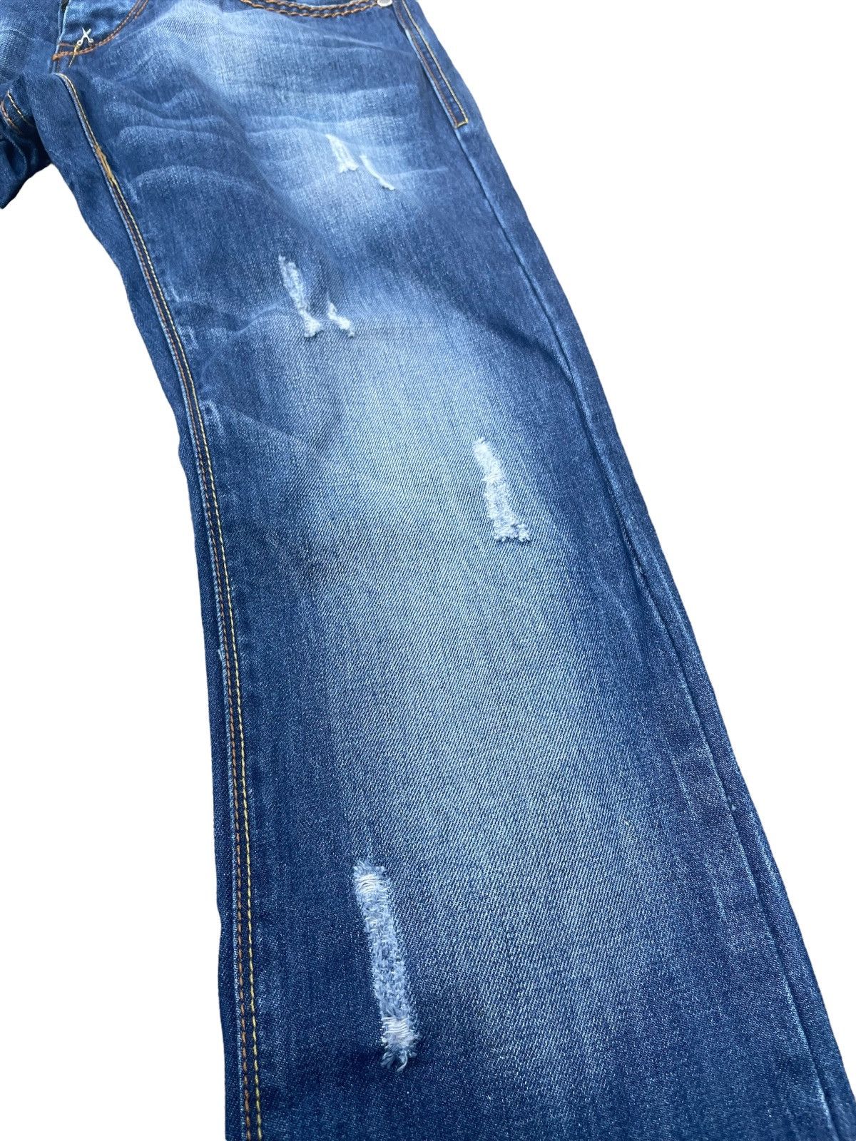 Designer × Takeshy Kurosawa Takeshy Kurosawa Custom Distressed Denim Size US 32 / EU 48 - 5 Thumbnail
