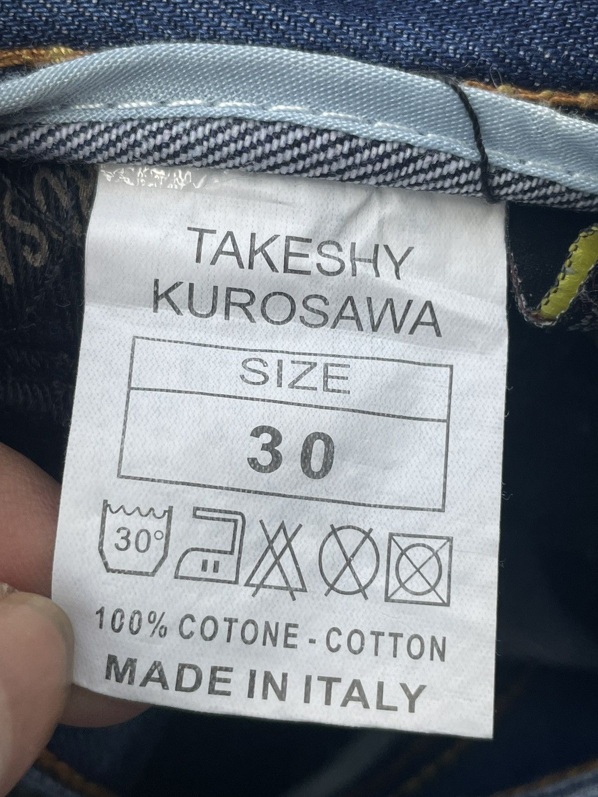 Designer × Takeshy Kurosawa Takeshy Kurosawa Custom Distressed Denim Size US 32 / EU 48 - 19 Thumbnail
