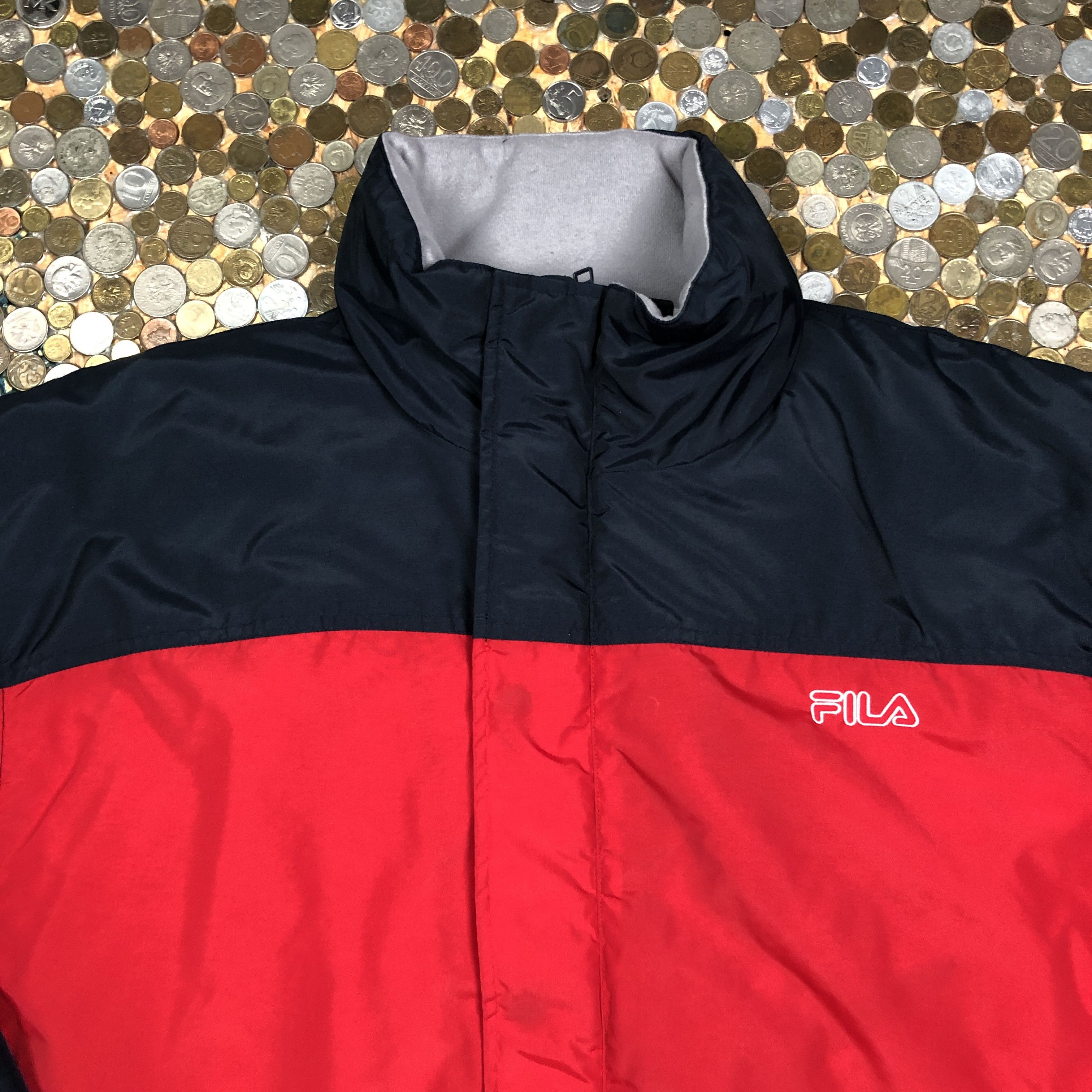 Fila Fila Puffer Winter Jacket 90's Size US XL / EU 56 / 4 - 2 Thumbnail
