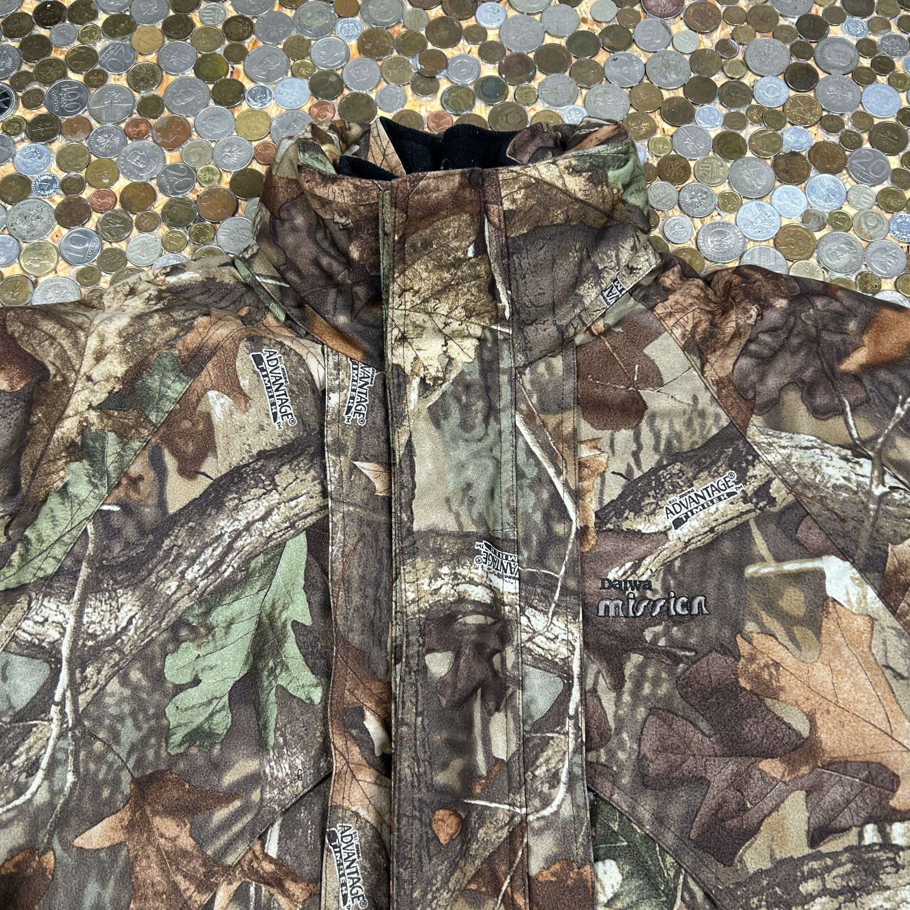Vintage military jacket with removable fleece cz