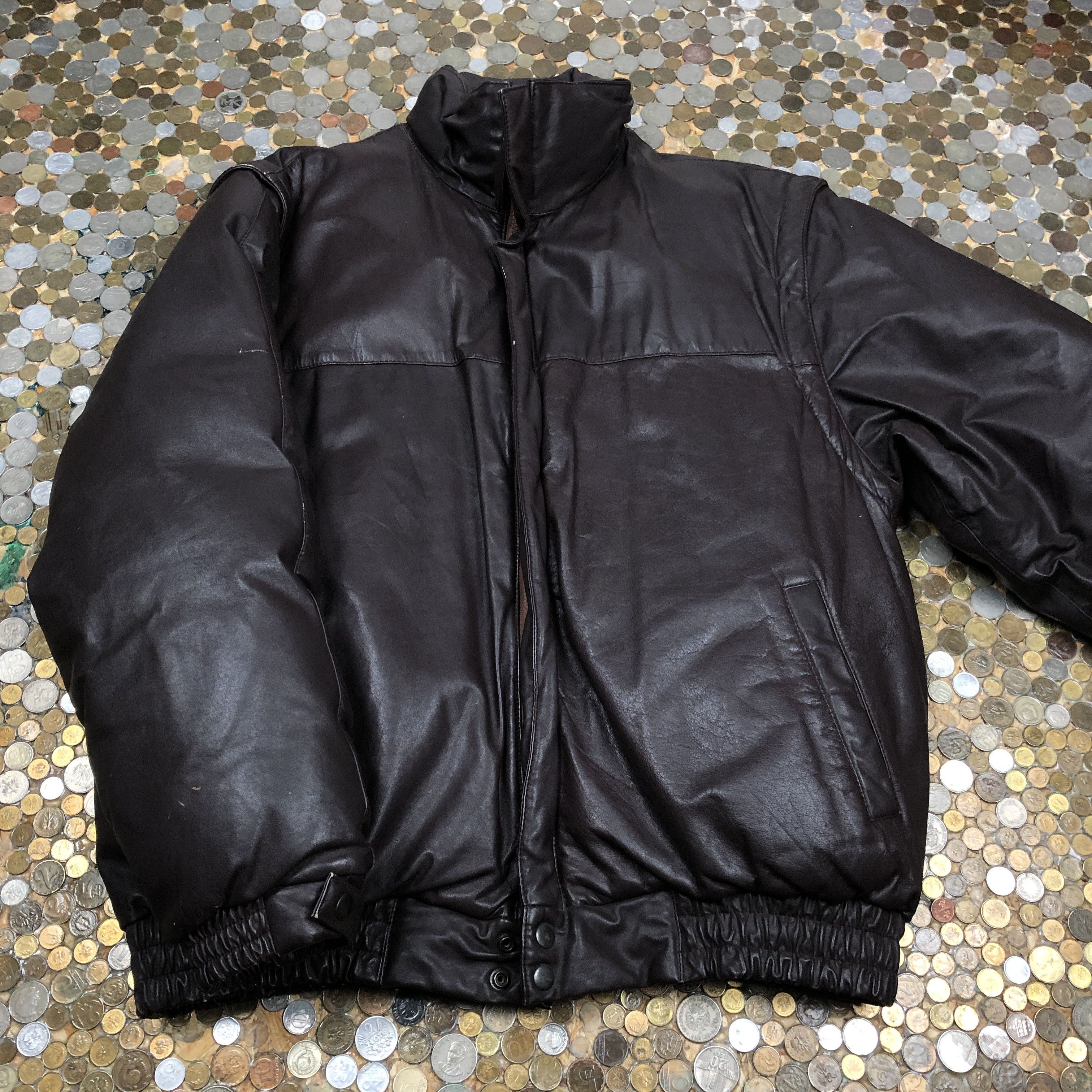 Vintage Vintage leather jacket 90's Size US M / EU 48-50 / 2 - 1 Thumbnail