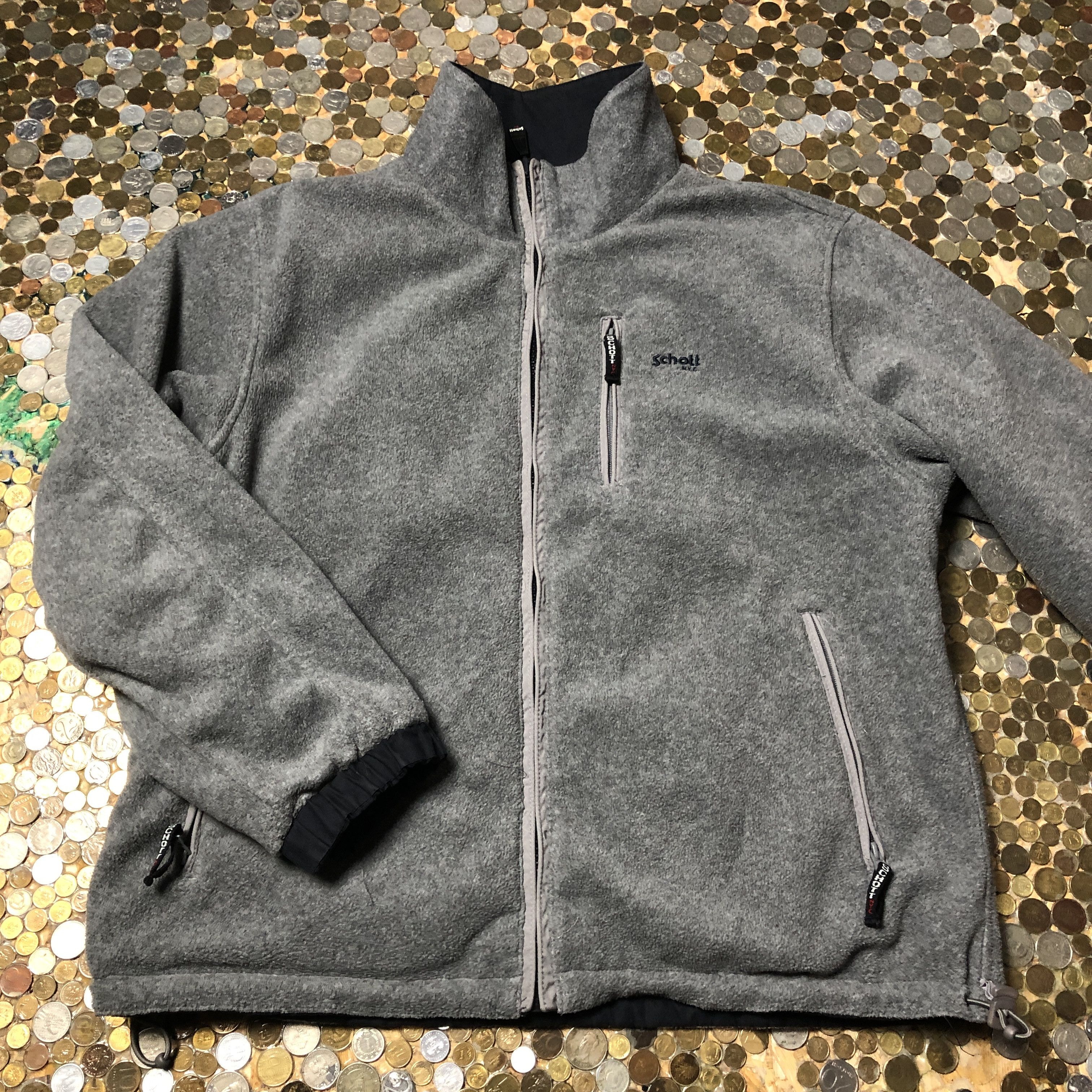 Schott Schott Double side jacket with fleece Size US L / EU 52-54 / 3 - 5 Thumbnail