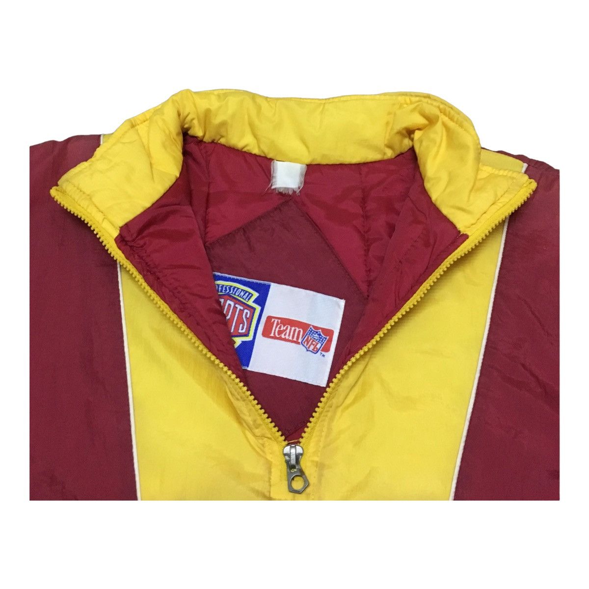 NFL Rare Design Vintage Team NFL Red Skin Anorak Jacket 1990s Size US L / EU 52-54 / 3 - 6 Thumbnail