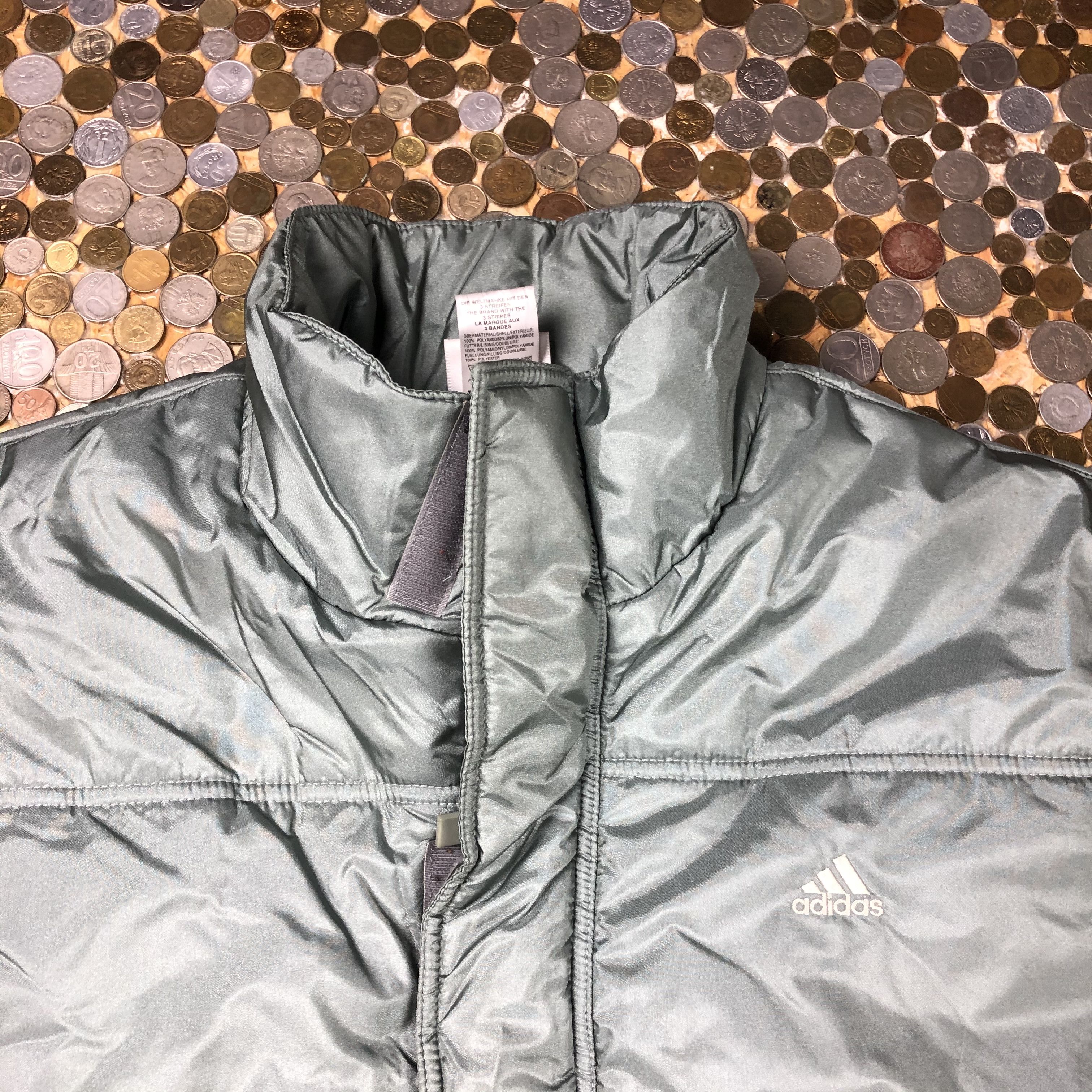 Adidas Adidas vintage winter jacket 90's Size US L / EU 52-54 / 3 - 3 Thumbnail