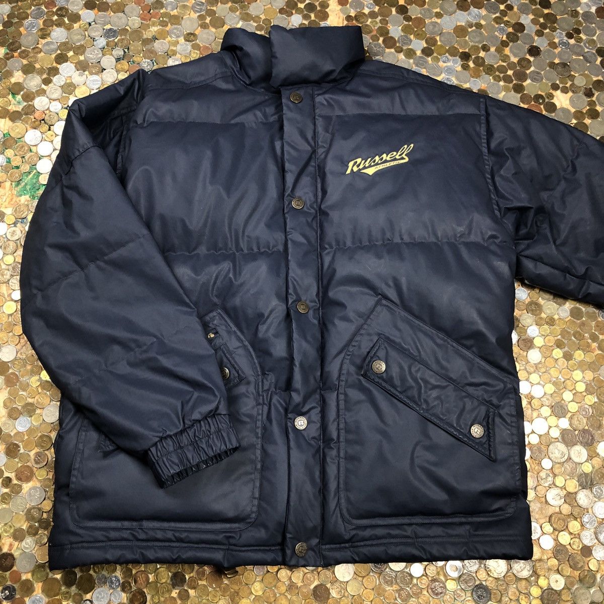 Russell Athletic × Vintage Russel Athletic winter puffer jacket 90’s Size US M / EU 48-50 / 2 - 1 Thumbnail