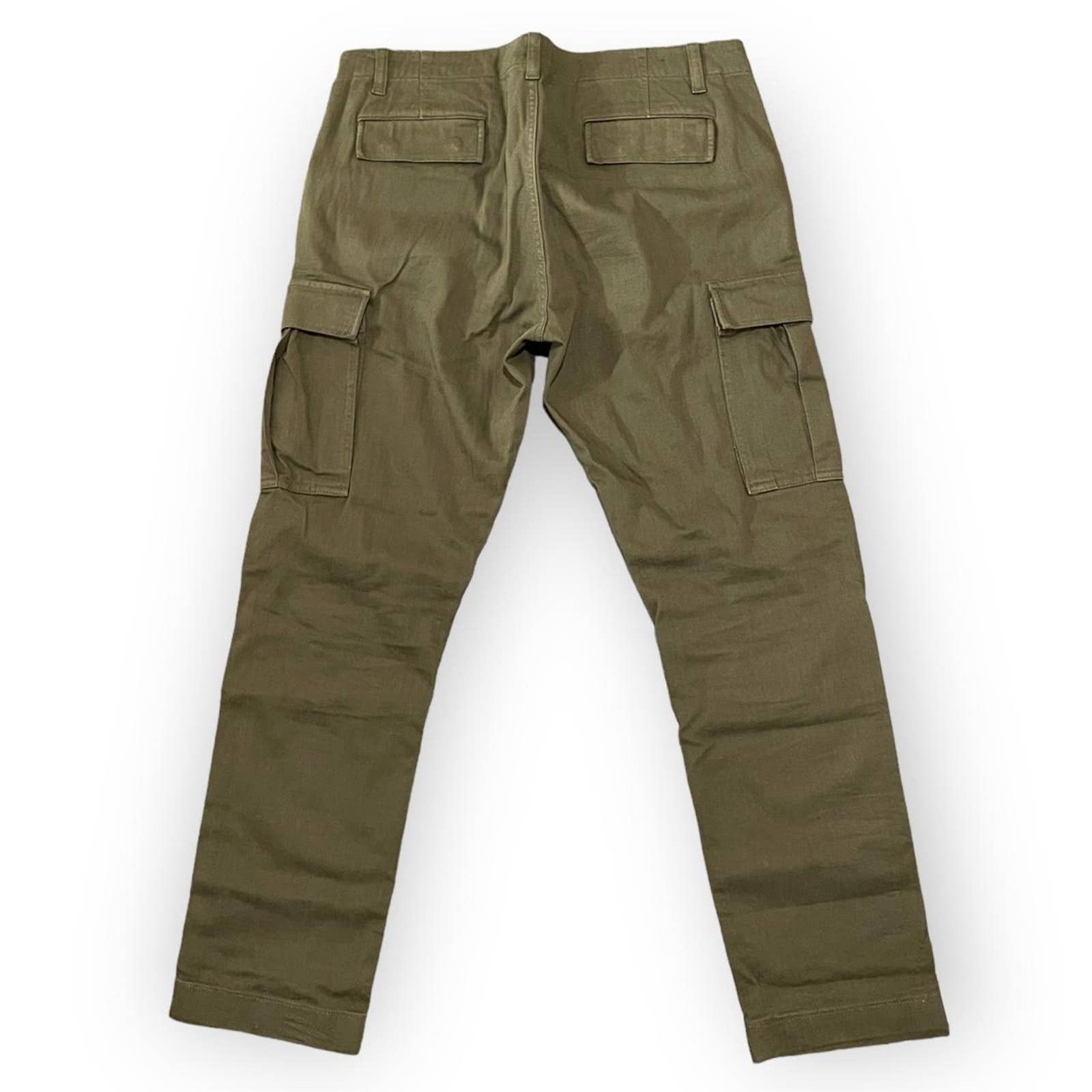 J.Crew J Crew Olive Forest Green Khaki Cargo Pants Mens Size US 34 / EU 50 - 2 Thumbnail