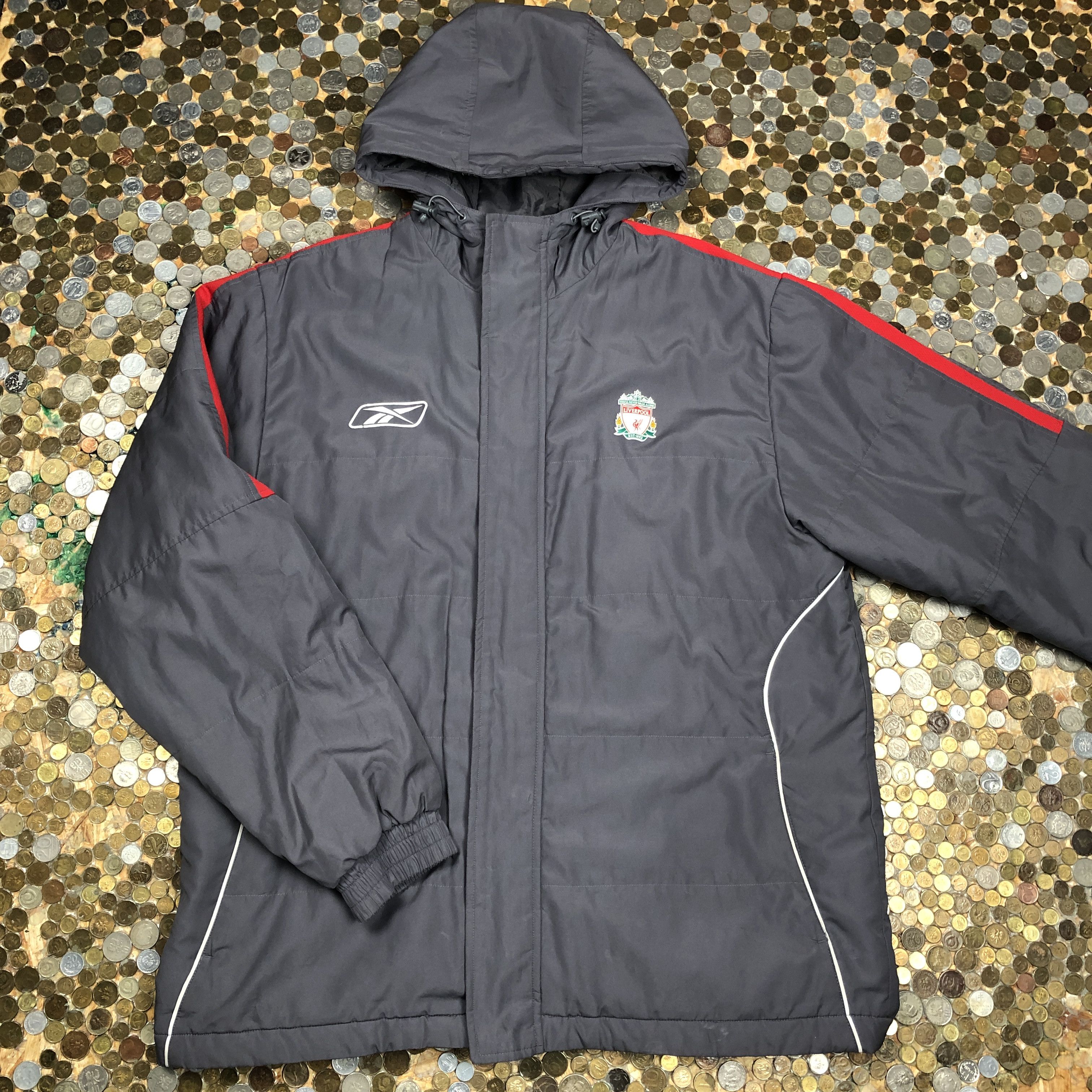 Reebok FC Liverpool vintage 90s coat jacket football club