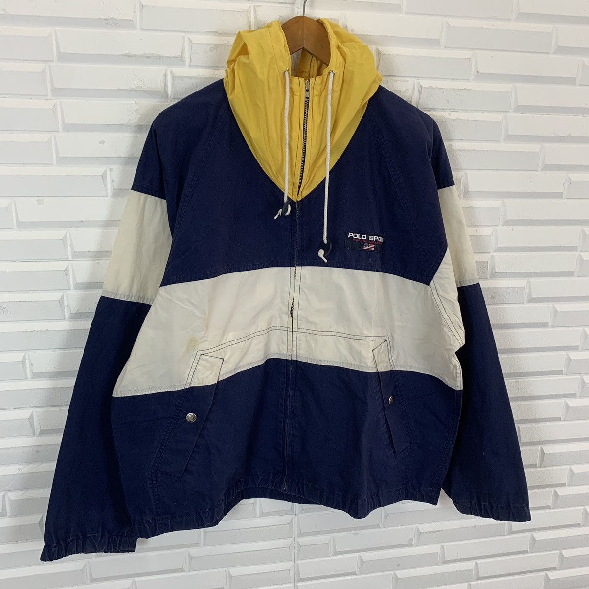 Polo Ralph Lauren × Ralph Lauren × Vintage 💥Polo Sport by Ralph Lauren zipper jacket hoodie Size US L / EU 52-54 / 3 - 3 Thumbnail