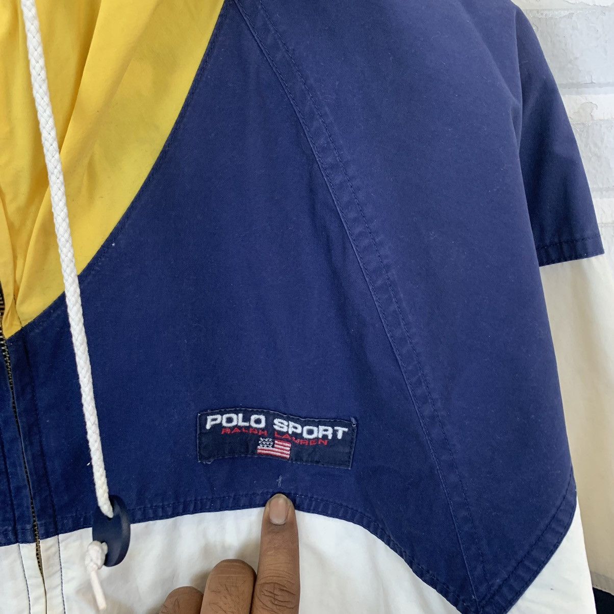 Polo Ralph Lauren × Ralph Lauren × Vintage 💥Polo Sport by Ralph Lauren zipper jacket hoodie Size US L / EU 52-54 / 3 - 6 Thumbnail