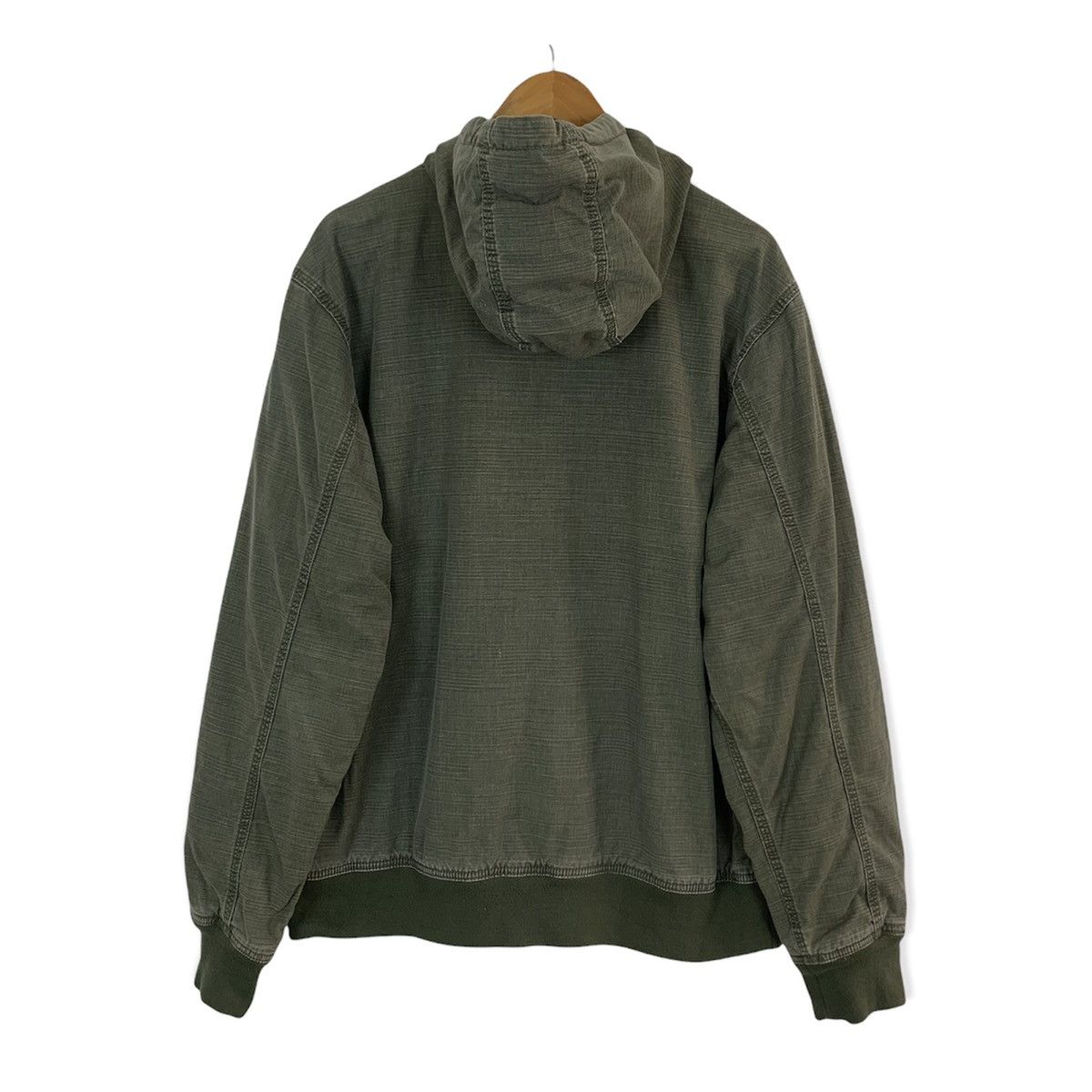 Stussy × Vintage 💥AUTHENTIC STUSSY WORKGEAR ZIPPER HOODIE JACKET Size US L / EU 52-54 / 3 - 2 Thumbnail