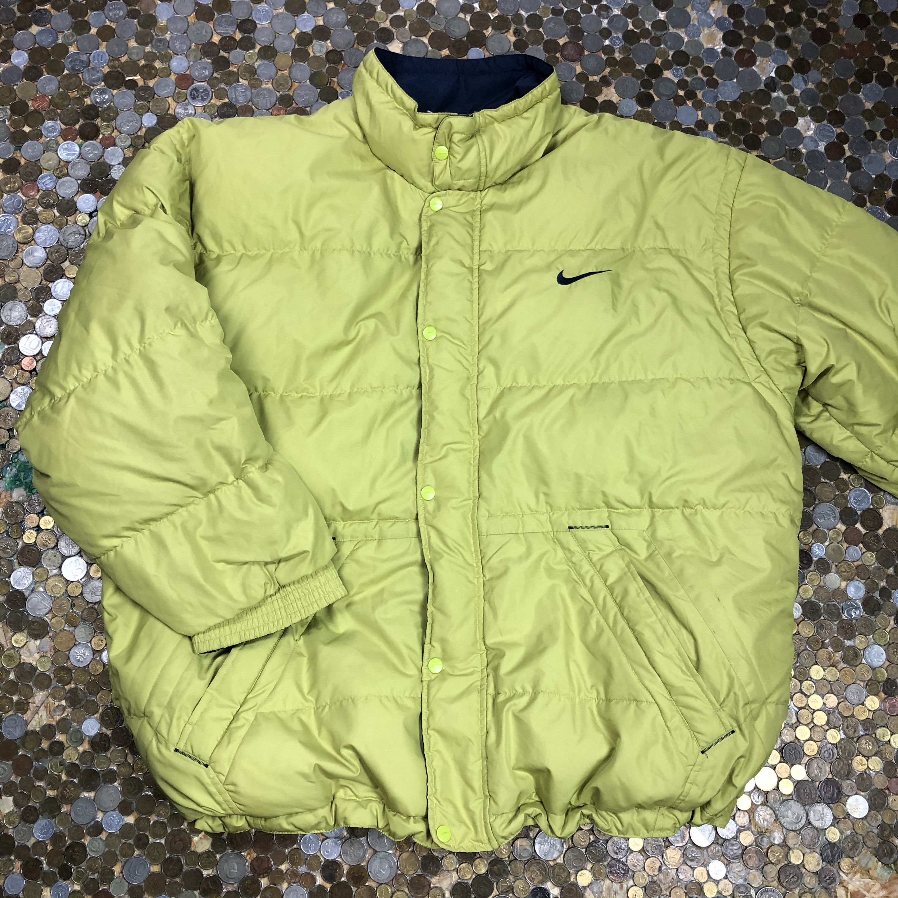 Nike Nike Vintage Puffer Winter jacket 90's Size US XL / EU 56 / 4 - 1 Thumbnail