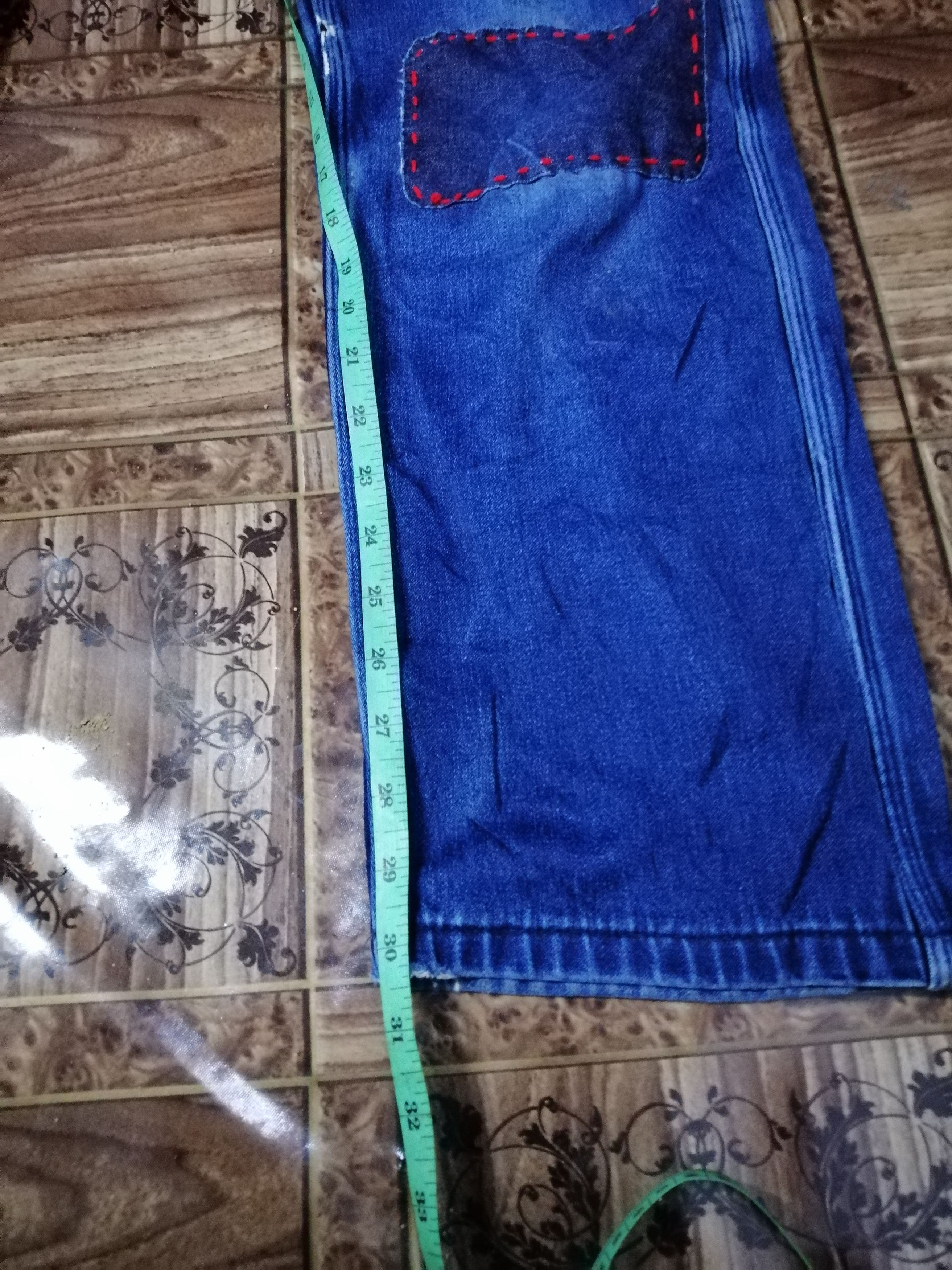 A.P.C. × Japanese Brand Apc Work Wear Destroyed Patches Pant Slim Fit Size US 29 - 8 Thumbnail