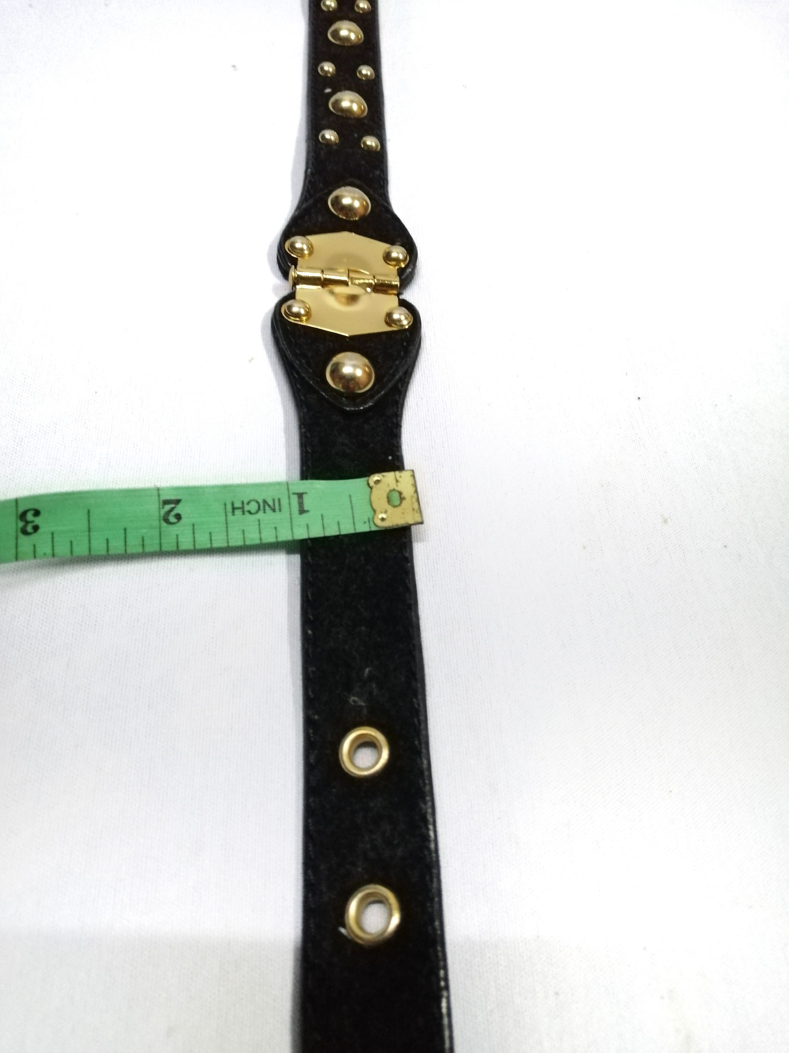 Japanese Brand × Other Mng Gold Buckle Angkel Leather Belt Size ONE SIZE - 7 Thumbnail