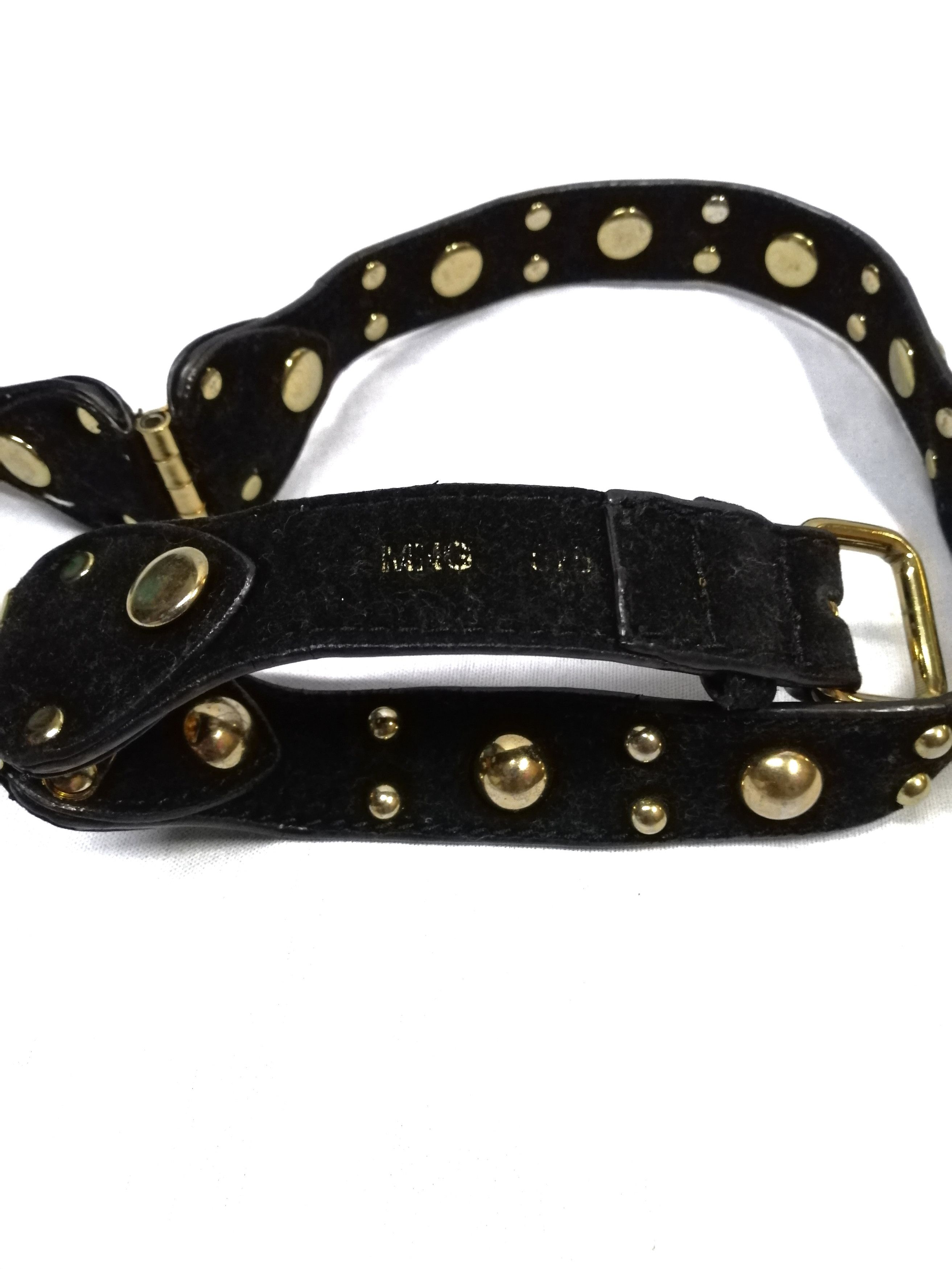 Japanese Brand × Other Mng Gold Buckle Angkel Leather Belt Size ONE SIZE - 3 Thumbnail