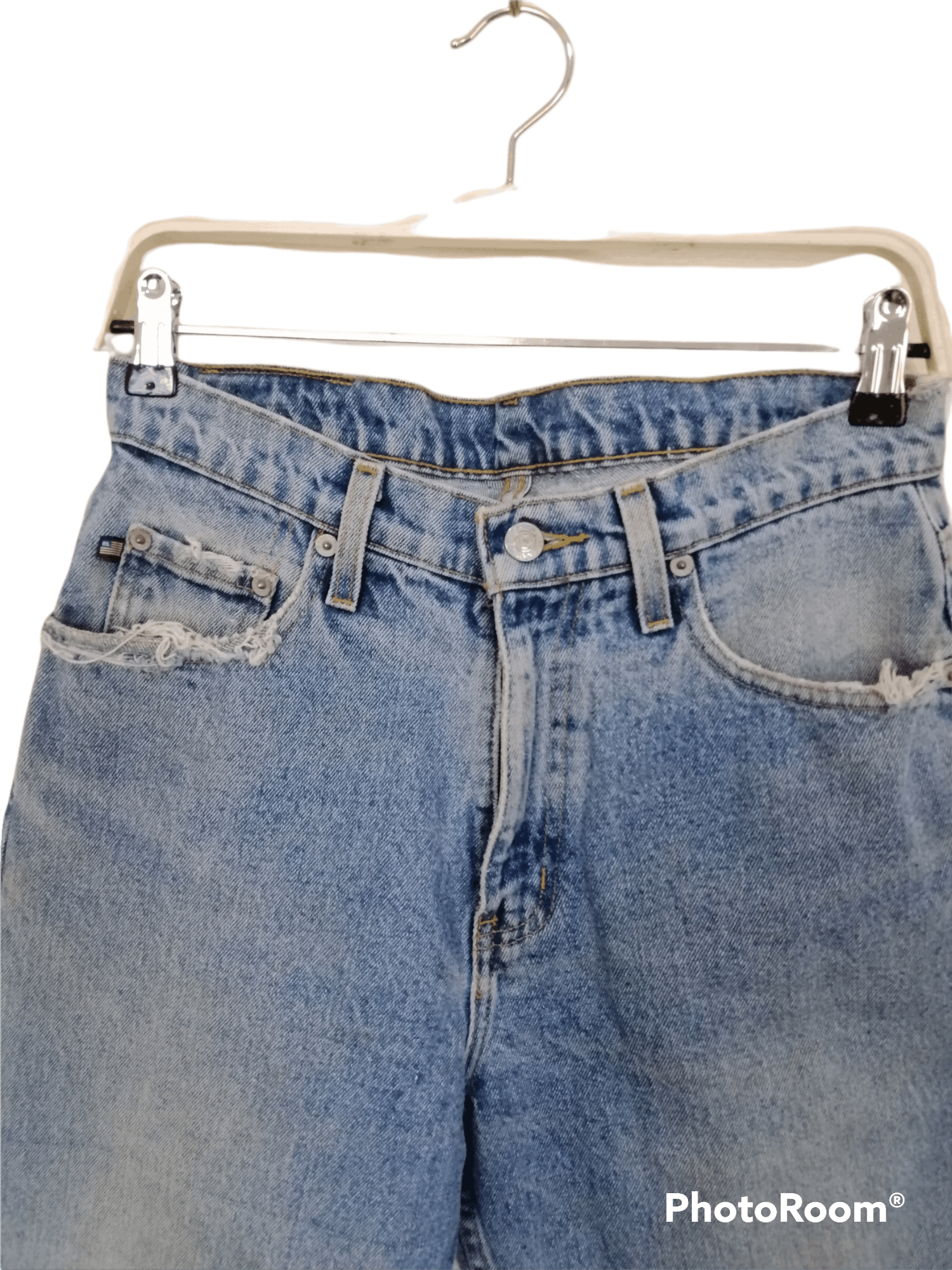 Polo Ralph Lauren Distressed Polo Ralph Lauren RL Polo Jeans Slim Size US 29 - 2 Thumbnail