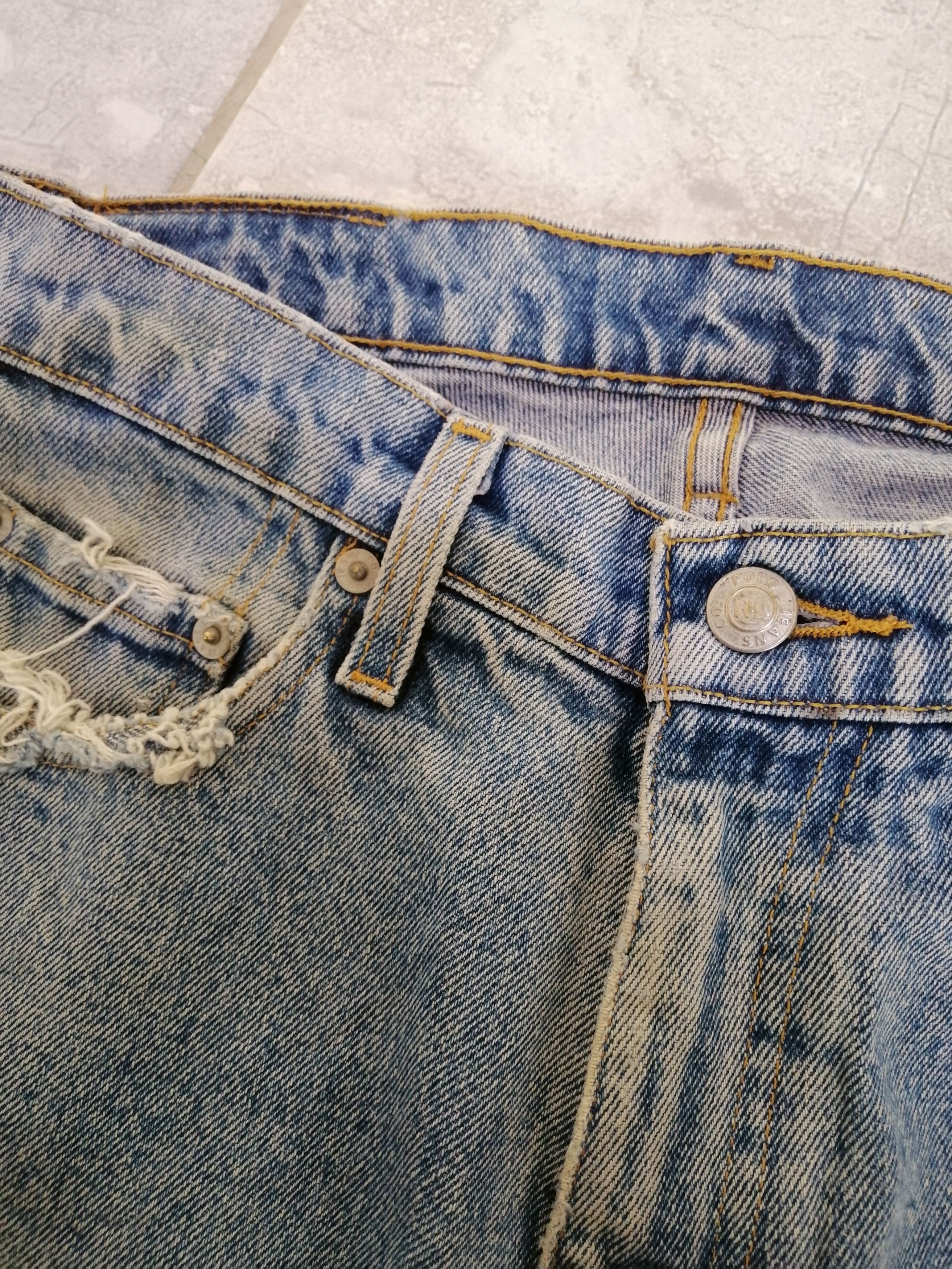 Polo Ralph Lauren Distressed Polo Ralph Lauren RL Polo Jeans Slim Size US 29 - 7 Thumbnail