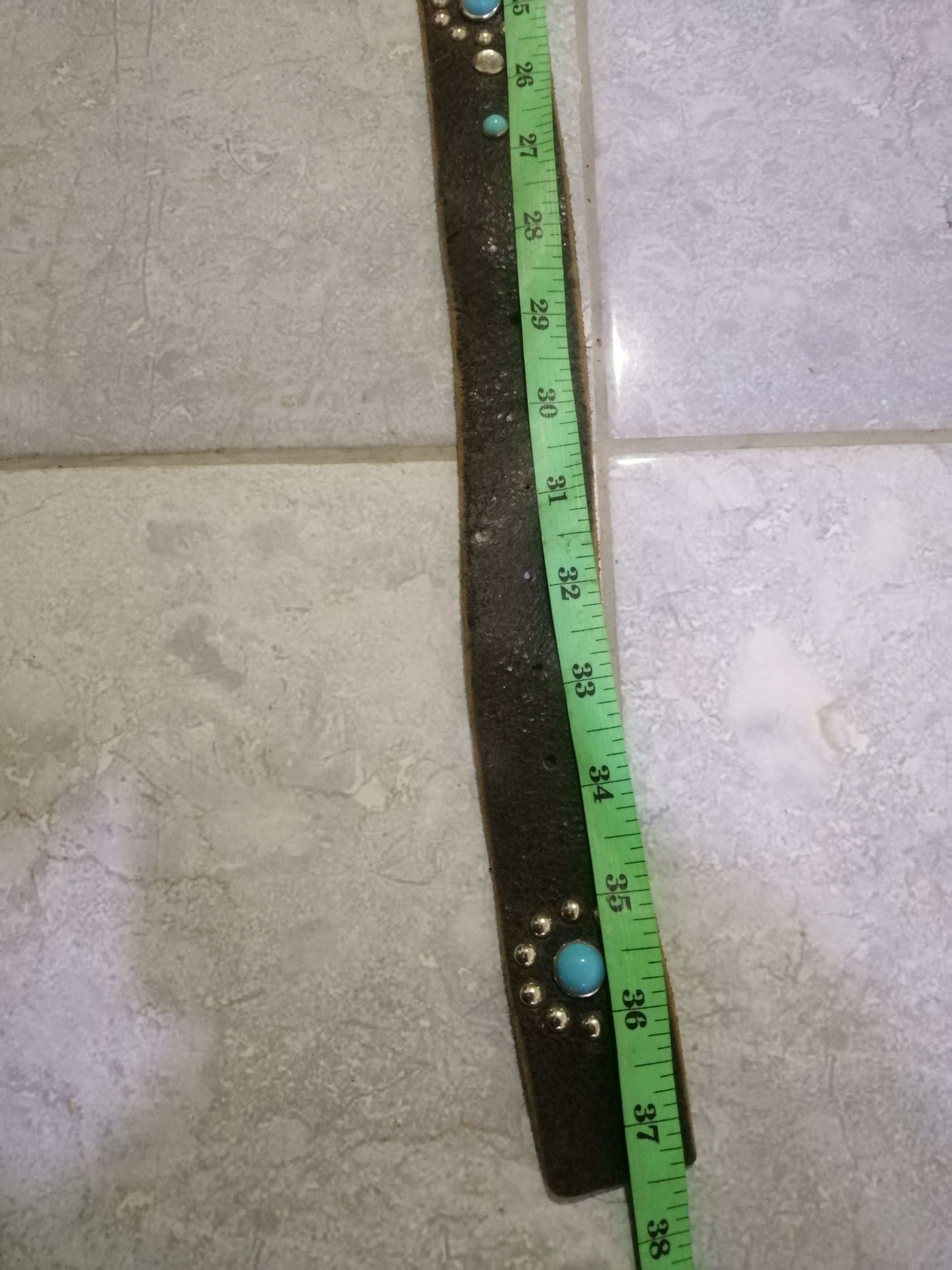 Japanese Brand × Other Diamond Belt Leather Size ONE SIZE - 7 Thumbnail