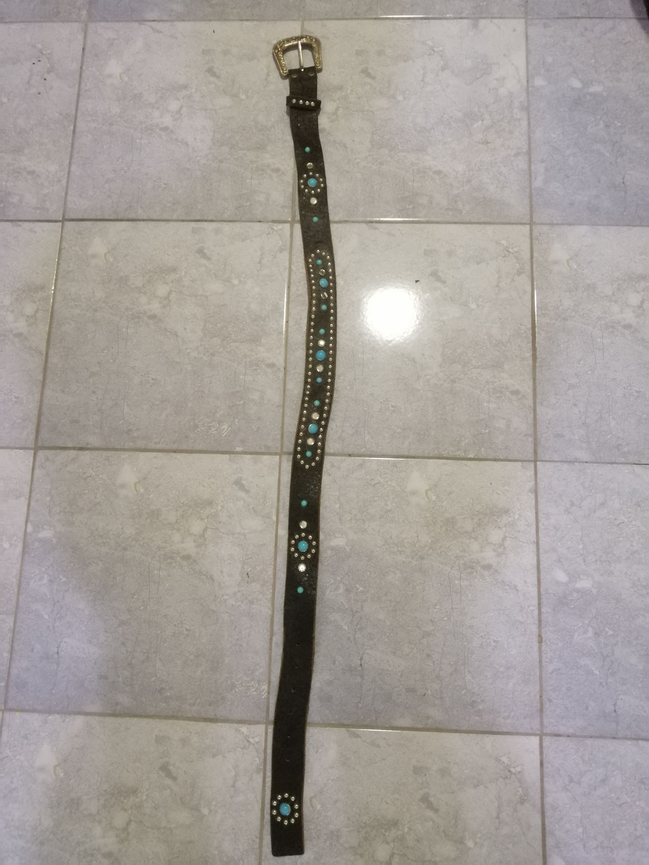 Japanese Brand × Other Diamond Belt Leather Size ONE SIZE - 5 Thumbnail