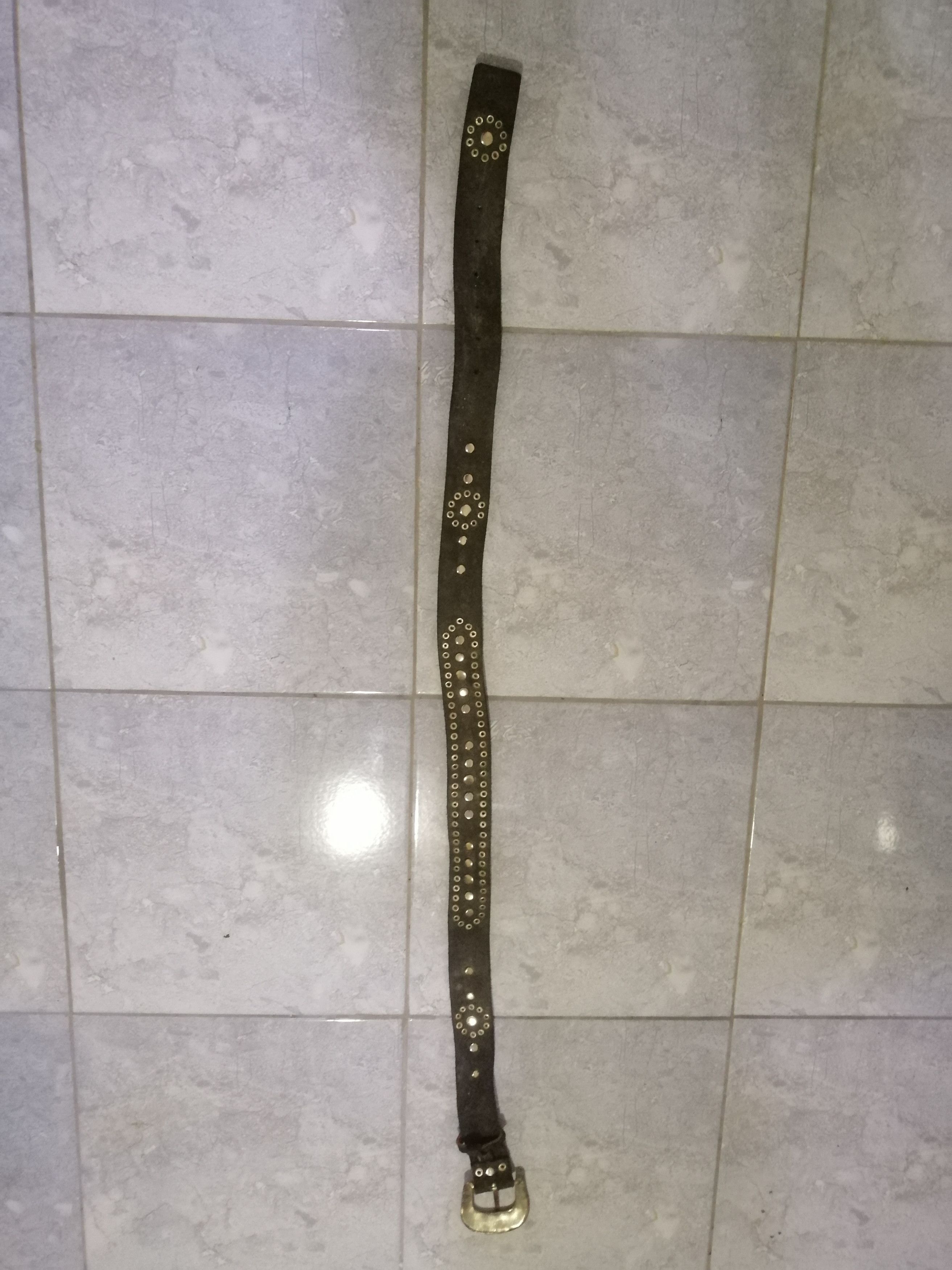 Japanese Brand × Other Diamond Belt Leather Size ONE SIZE - 4 Thumbnail