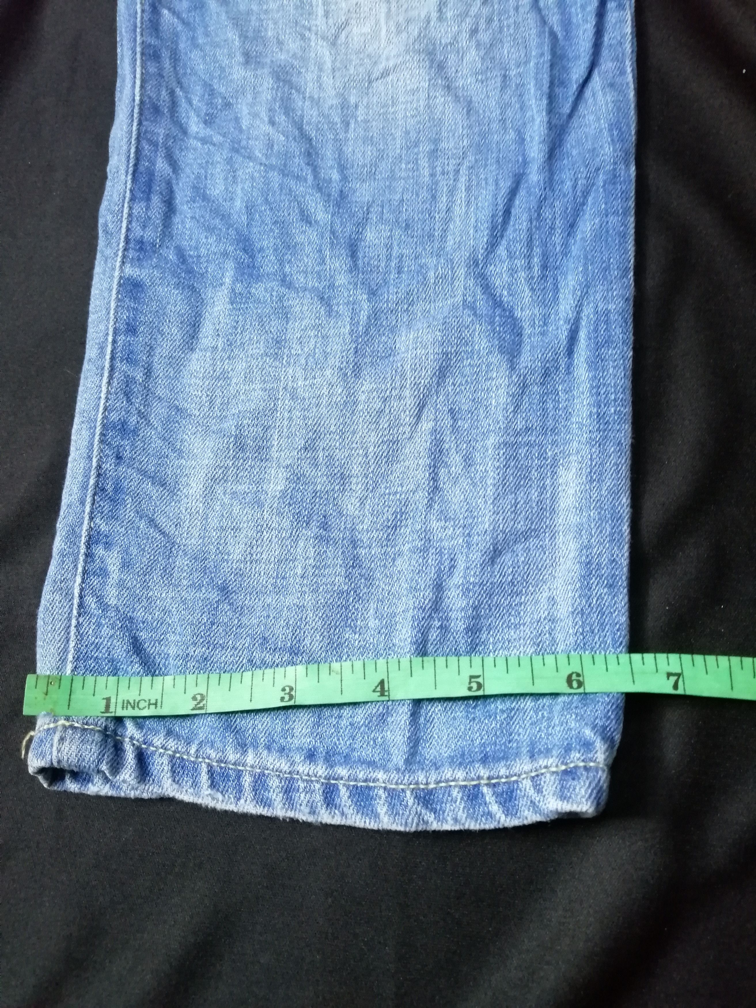 Japanese Brand Niko And Jeans Patches Work Sashiko Slim Fit Size US 32 / EU 48 - 10 Thumbnail