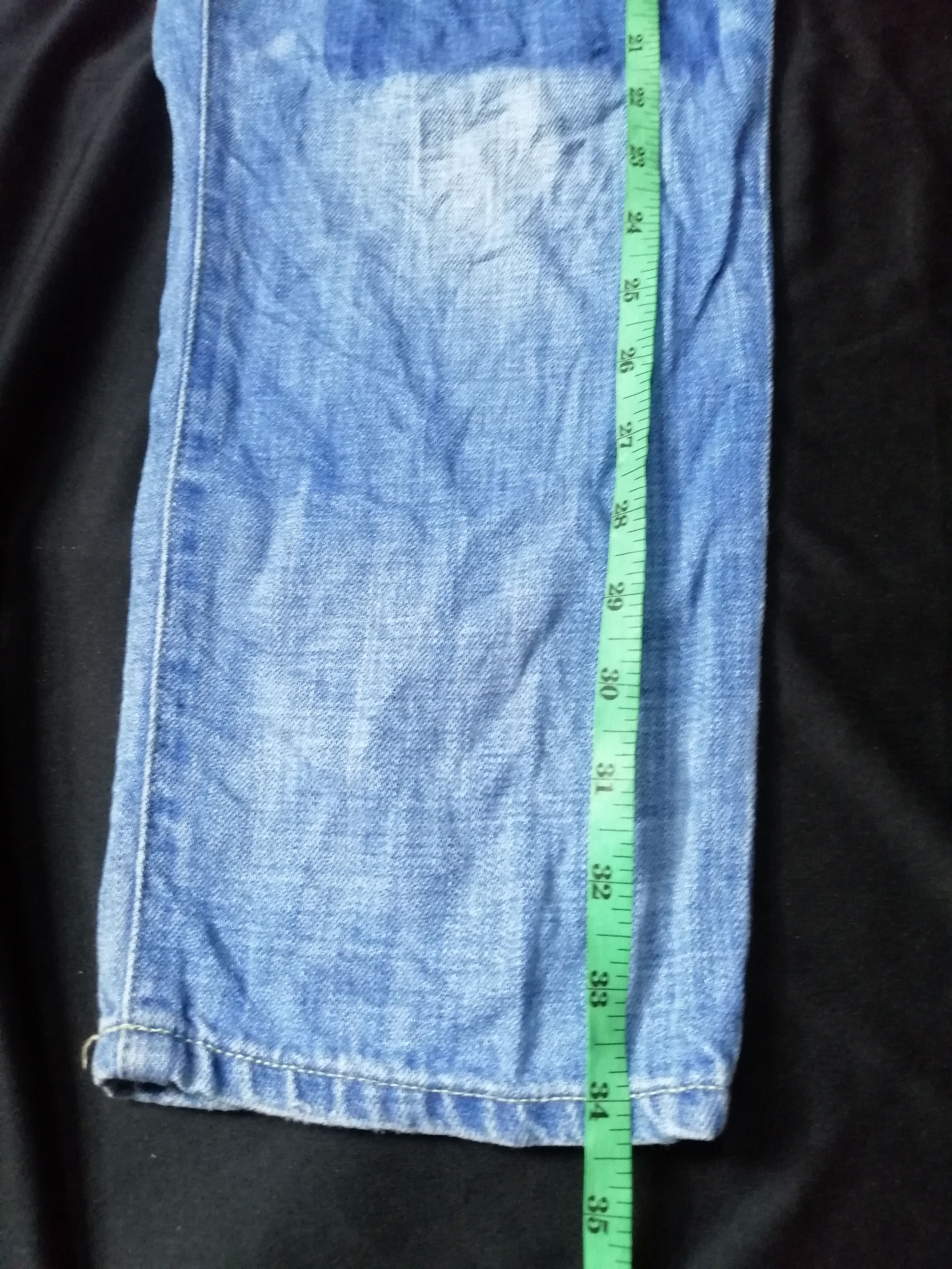 Japanese Brand Niko And Jeans Patches Work Sashiko Slim Fit Size US 32 / EU 48 - 7 Thumbnail
