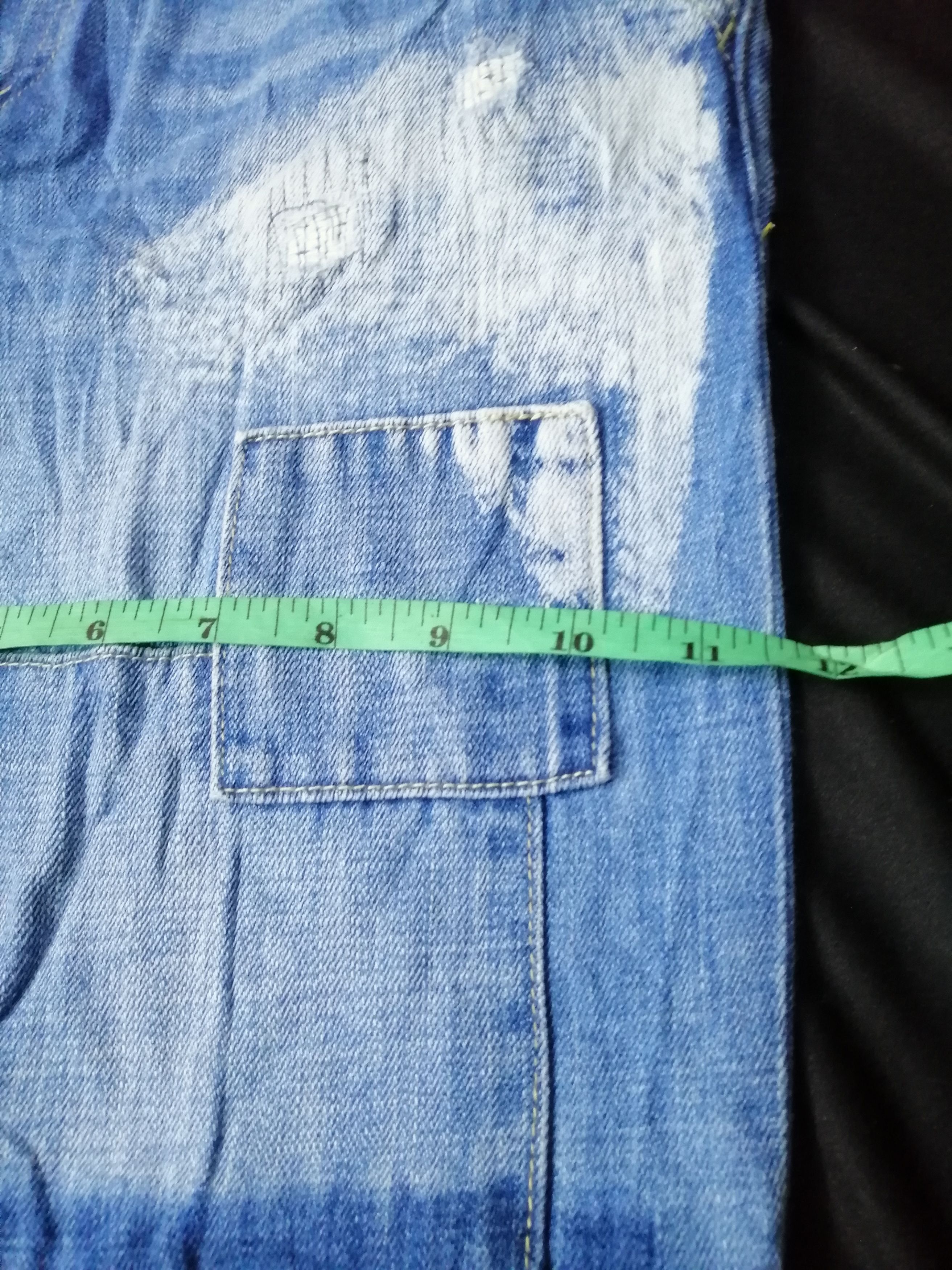 Japanese Brand Niko And Jeans Patches Work Sashiko Slim Fit Size US 32 / EU 48 - 9 Thumbnail