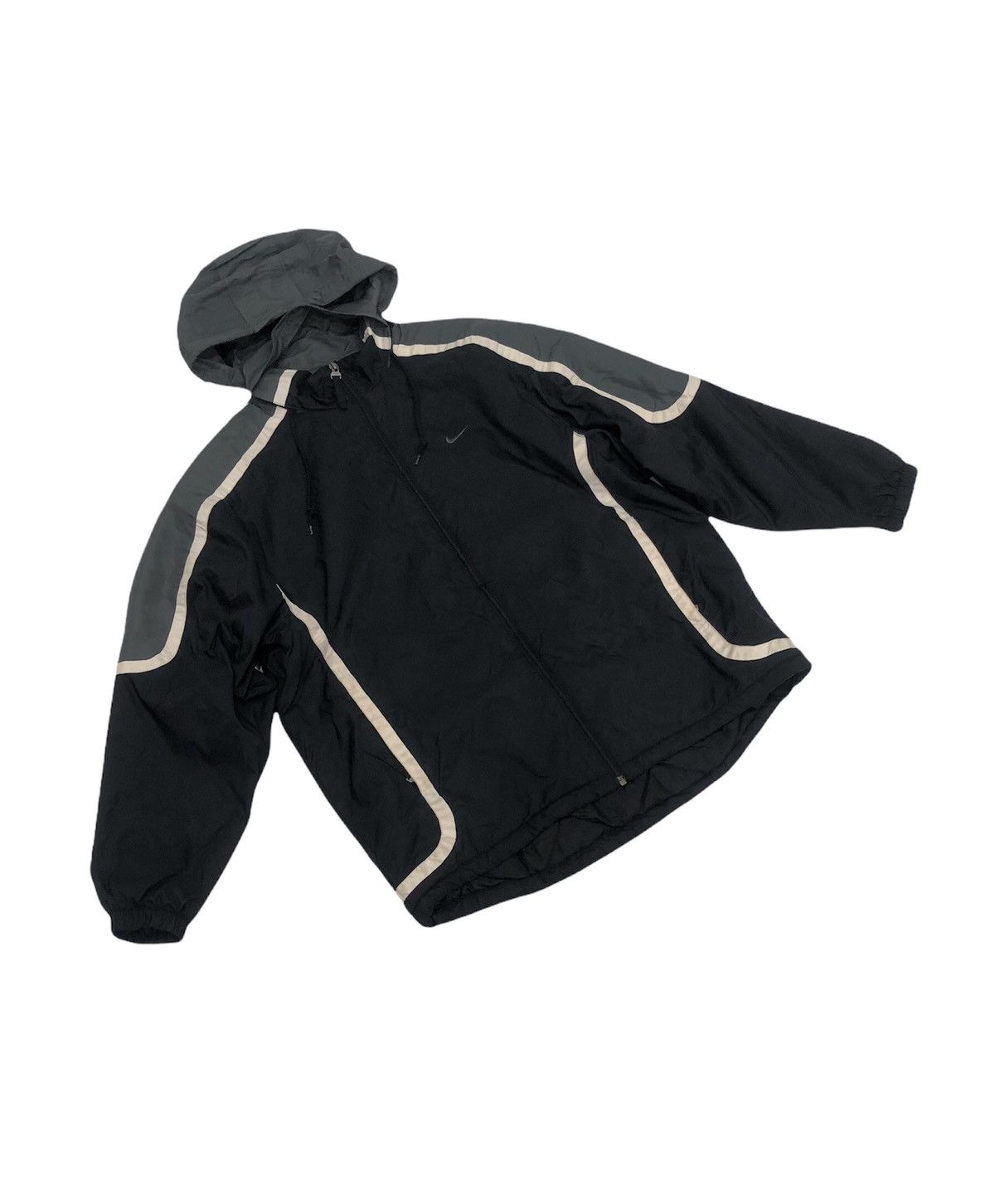 Nike × Vintage Vintage 90’s NIKE Light Puffer Packable Hoodie Jacket Size US M / EU 48-50 / 2 - 3 Thumbnail