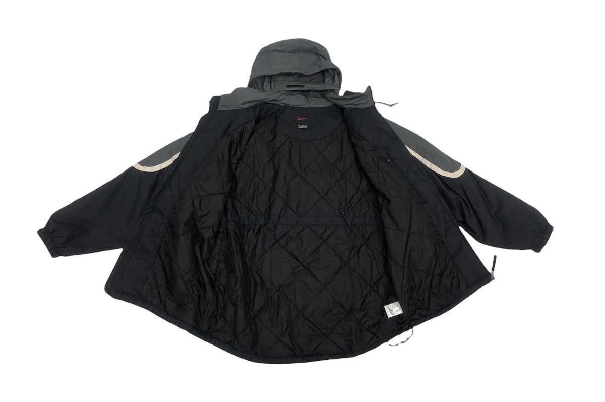 Nike × Vintage Vintage 90’s NIKE Light Puffer Packable Hoodie Jacket Size US M / EU 48-50 / 2 - 8 Thumbnail