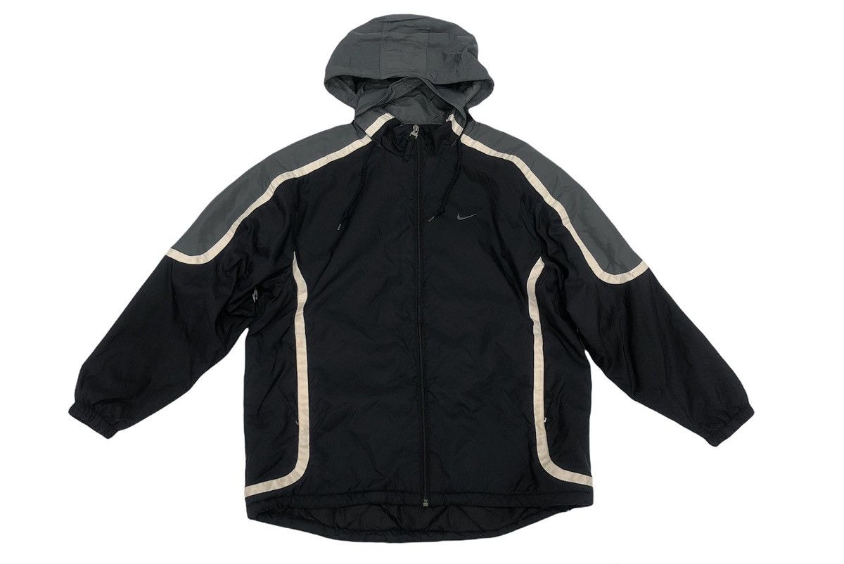 Nike × Vintage Vintage 90’s NIKE Light Puffer Packable Hoodie Jacket Size US M / EU 48-50 / 2 - 4 Thumbnail