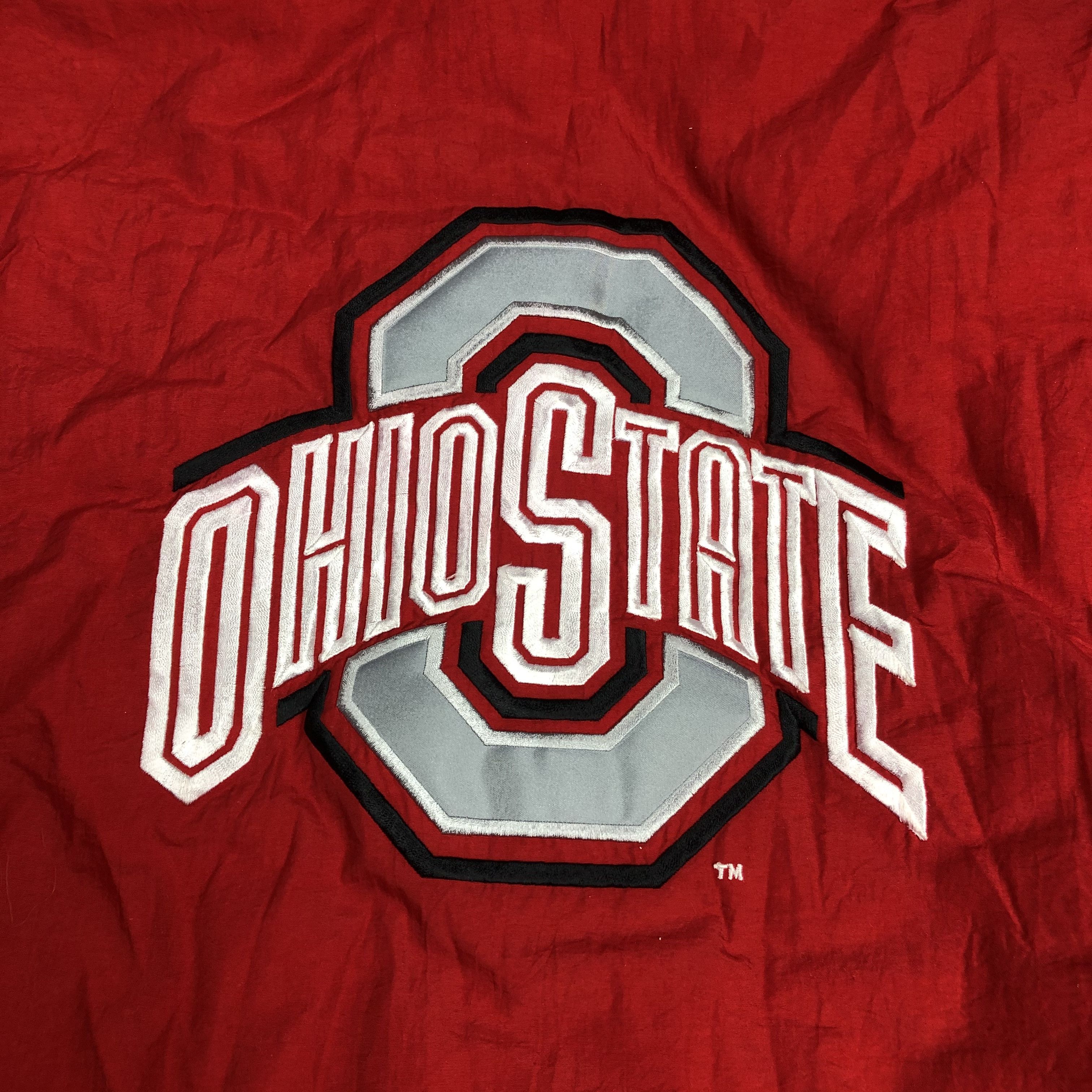 Starter × Vintage Starter Puffer Bomber jacket Ohio State University Buckeyes Size US L / EU 52-54 / 3 - 5 Thumbnail
