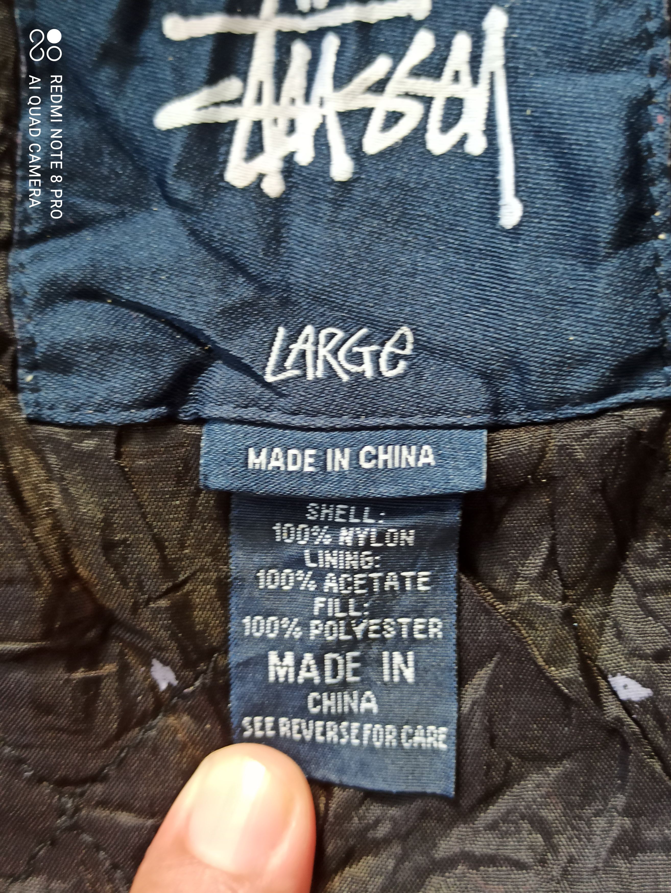Stussy BOMBER JACKET STUSSY Size US M / EU 48-50 / 2 - 3 Thumbnail