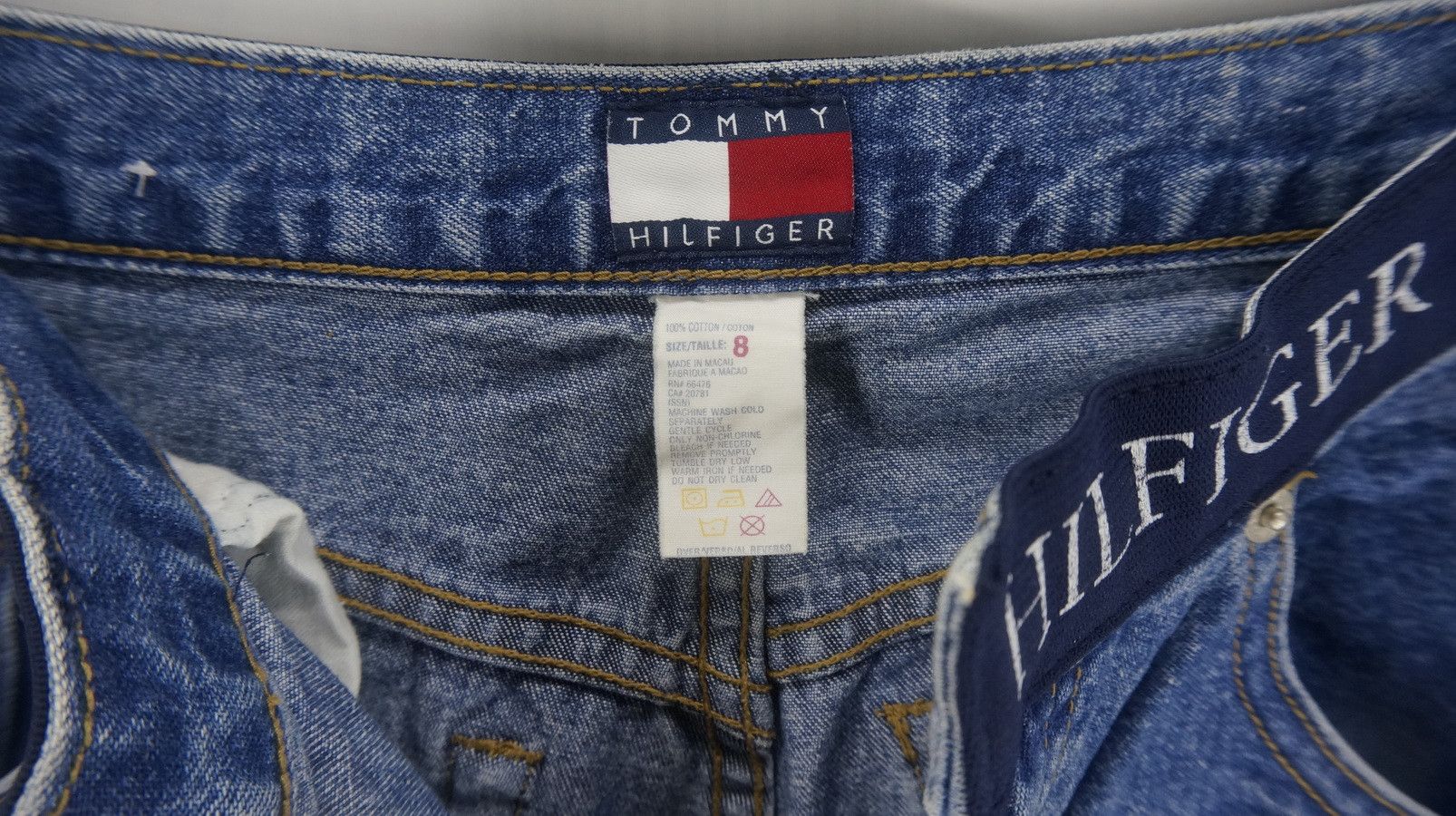 Tommy Hilfiger Rare Vintage 90s Tommy Hilfiger Women's Jeans Size US 30 / EU 46 - 9 Thumbnail