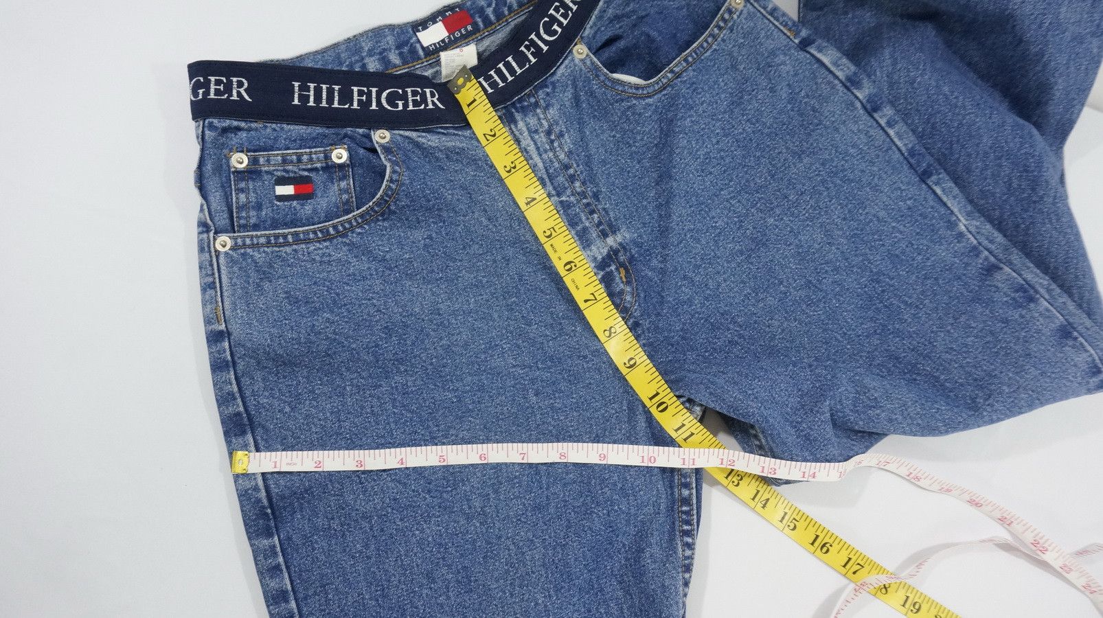 Tommy Hilfiger Rare Vintage 90s Tommy Hilfiger Women's Jeans Size US 30 / EU 46 - 12 Thumbnail