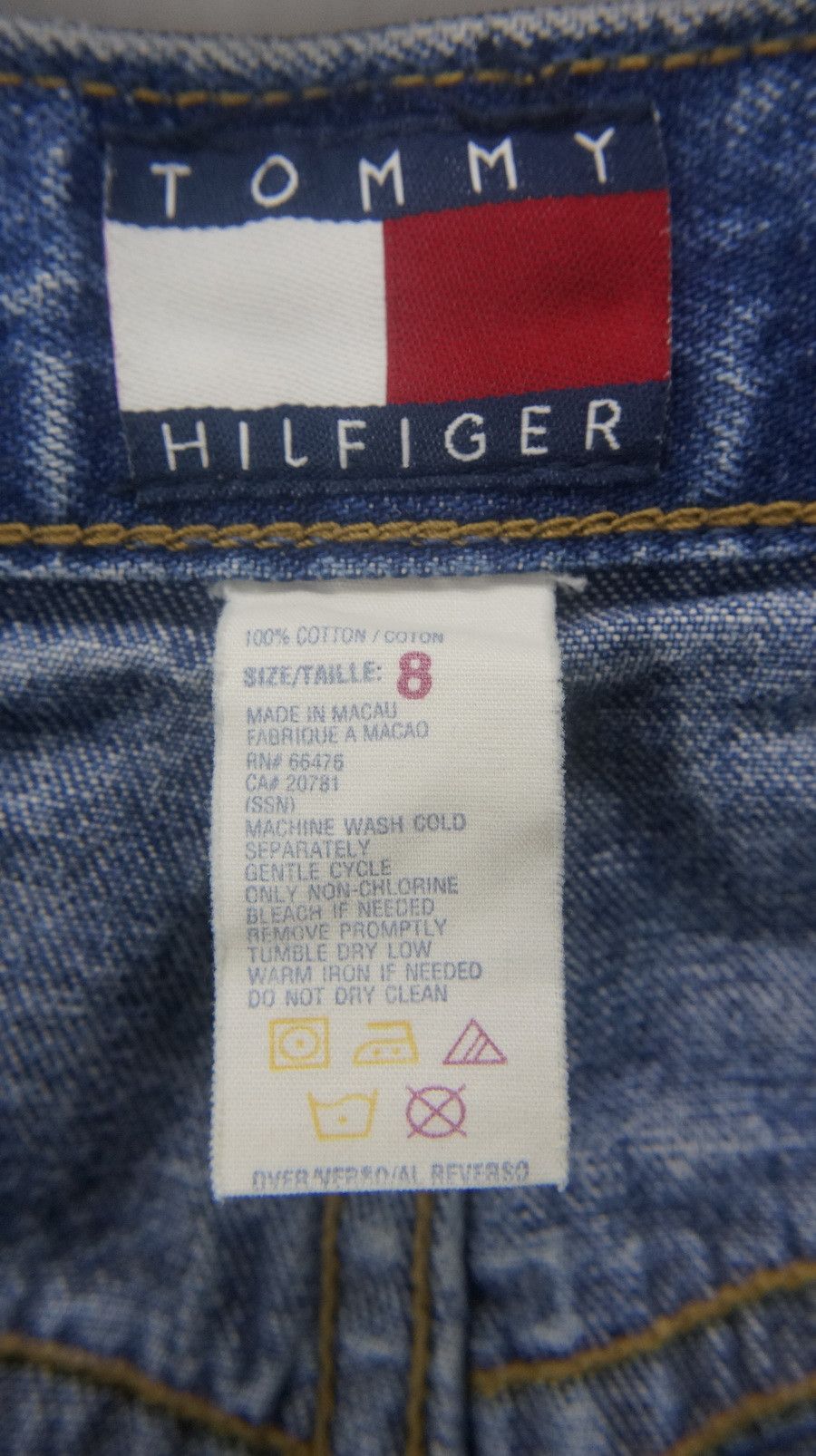 Tommy Hilfiger Rare Vintage 90s Tommy Hilfiger Women's Jeans Size US 30 / EU 46 - 10 Thumbnail